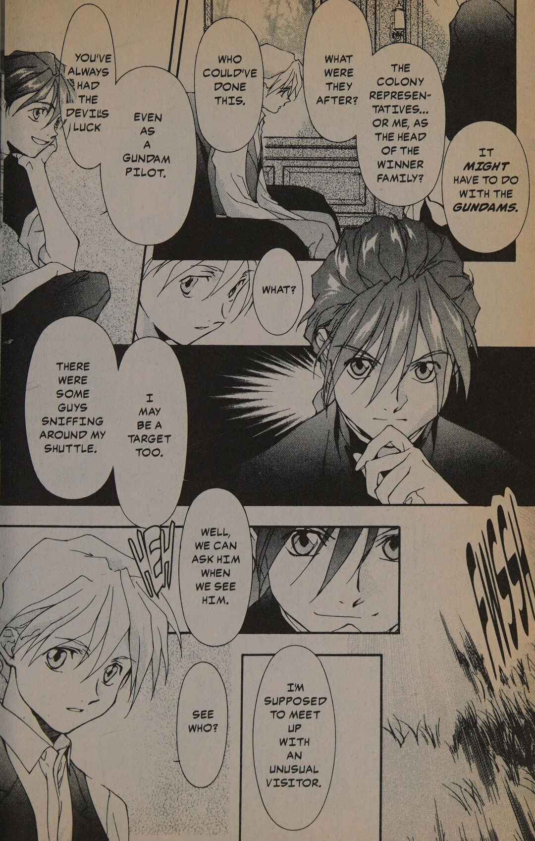 Page 9 Chapter 2 New Mobile Report Gundam Wing - Blind Target