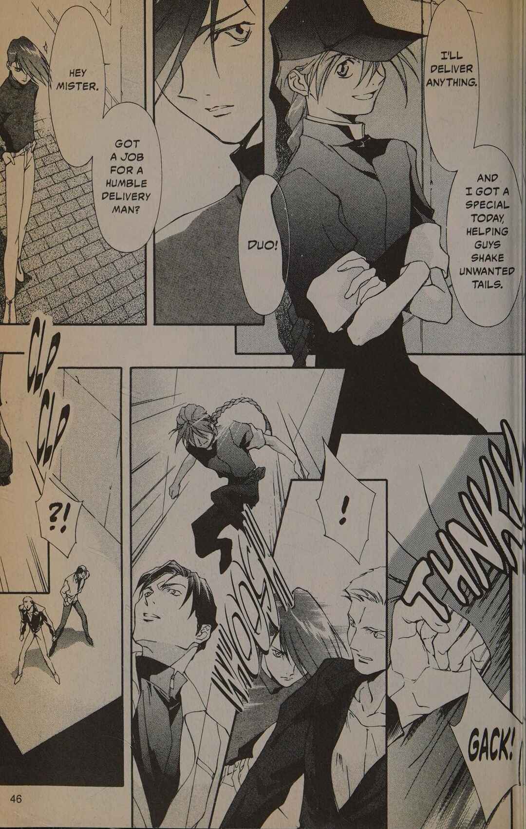 Page 4 Chapter 3 New Mobile Report Gundam Wing - Blind Target