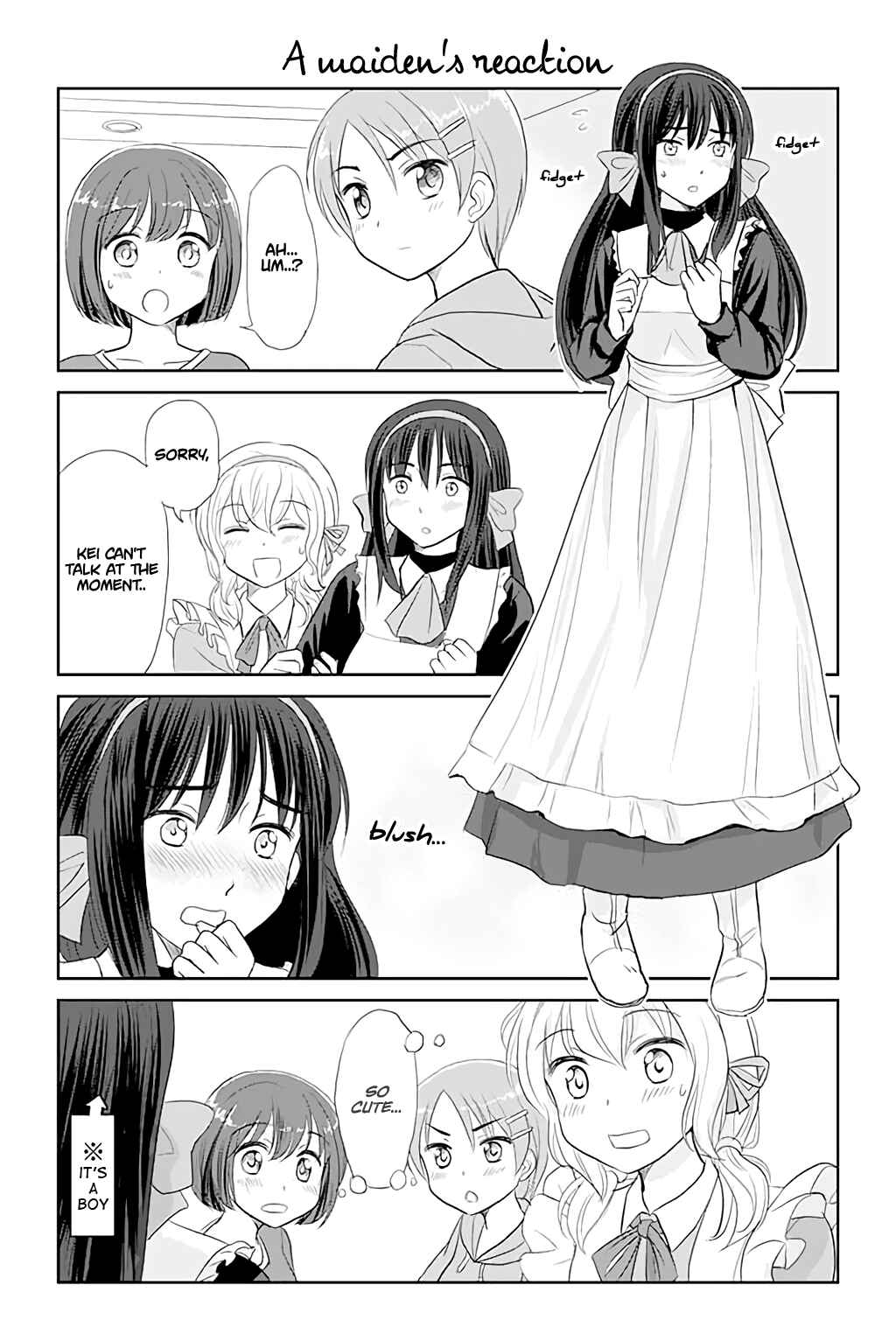 Page 1 Chapter 45 A Maiden in Love with a Maiden Boy