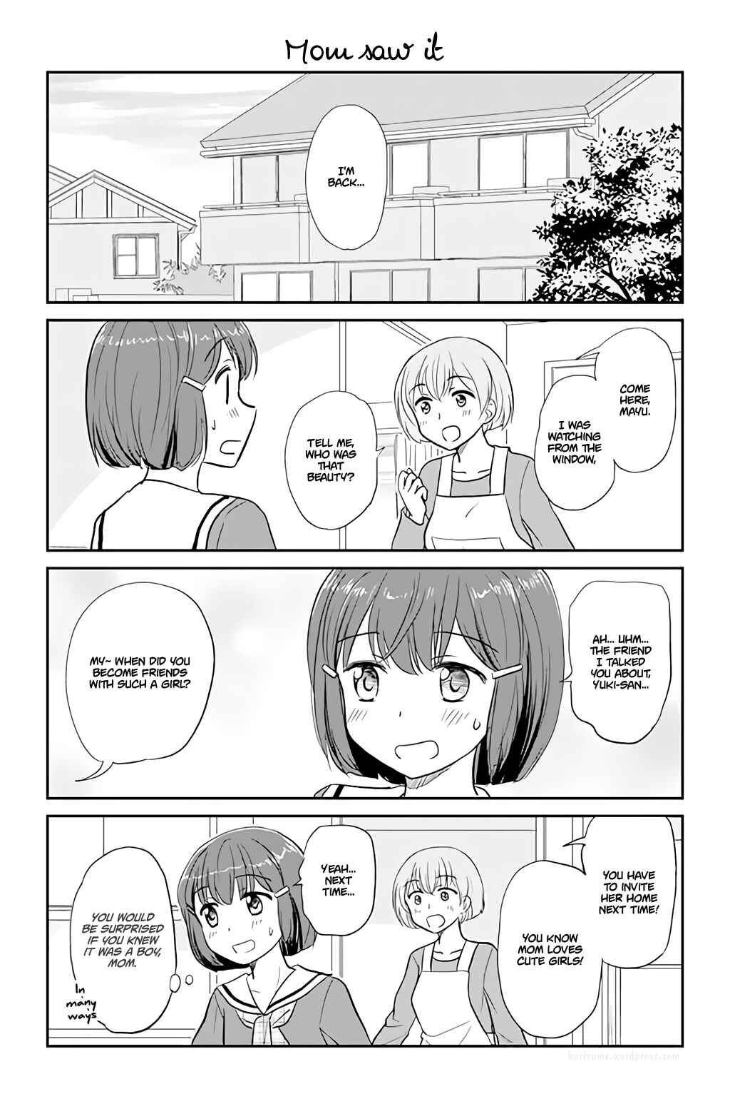 Page 1 Chapter 84 A Maiden in Love with a Maiden Boy