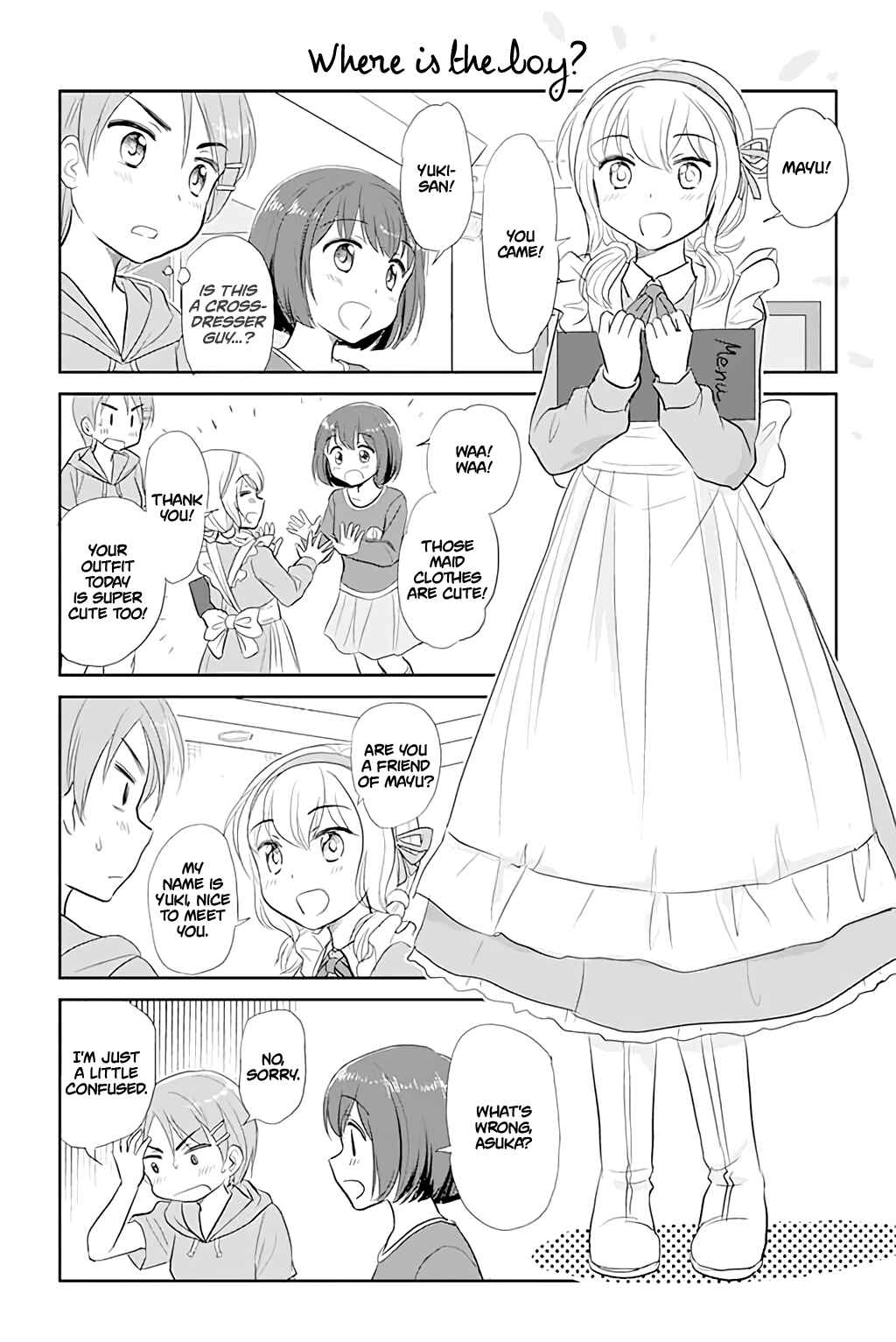 Page 1 Chapter 42 A Maiden in Love with a Maiden Boy