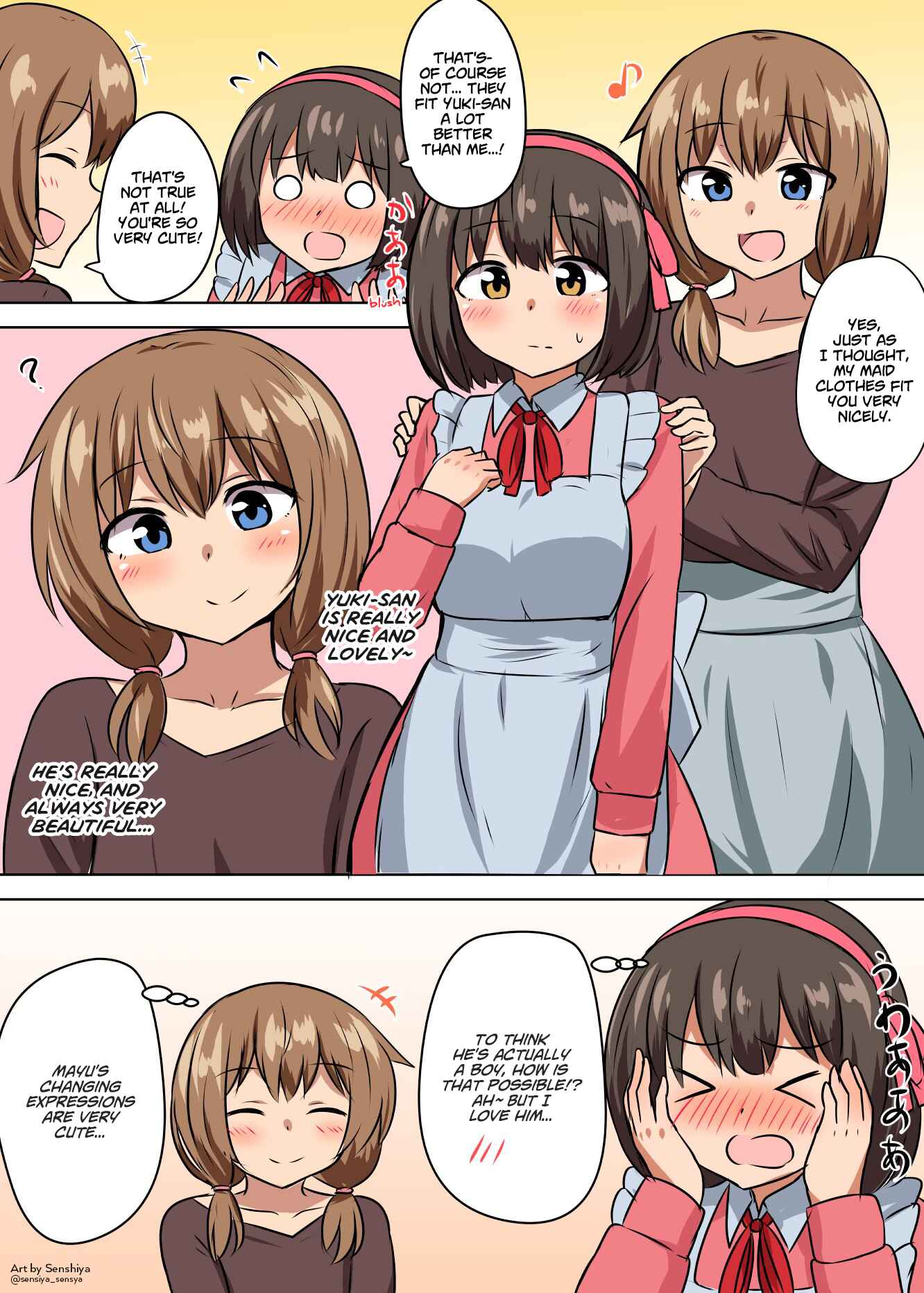 Page 7 Chapter 120.1 A Maiden in Love with a Maiden Boy