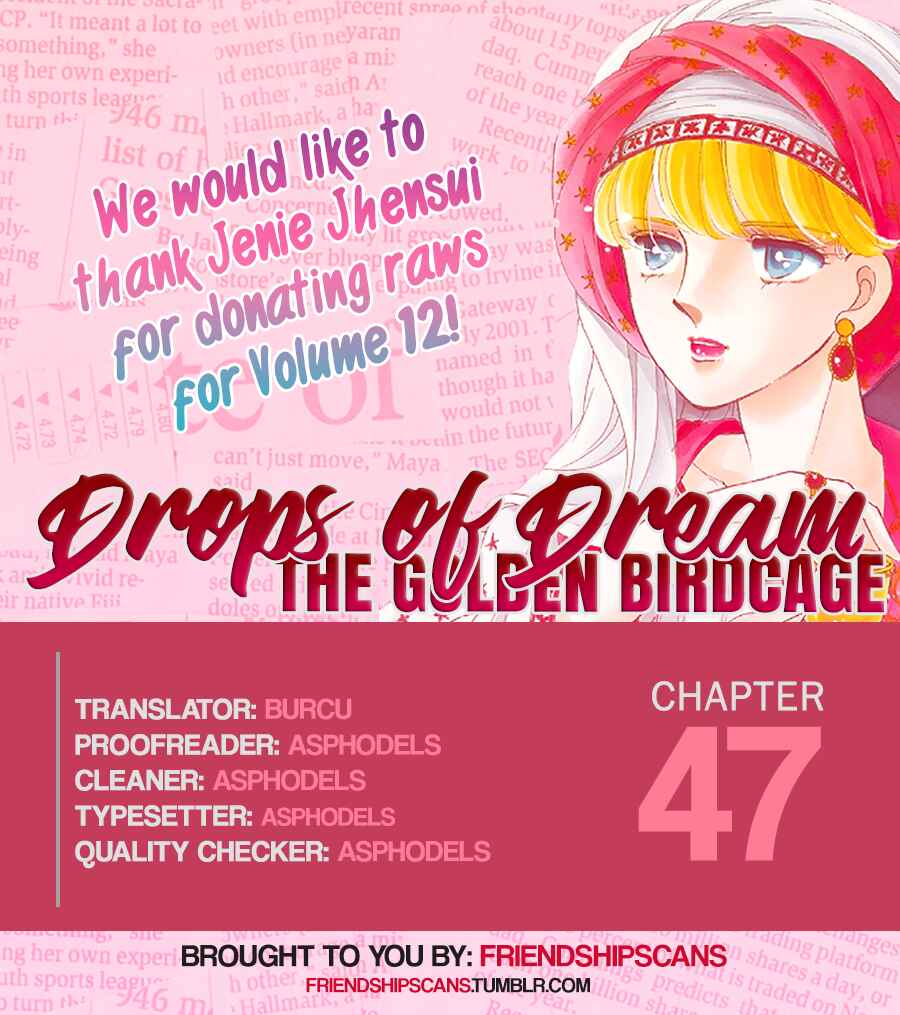 Page 1 Chapter 47 Drops of Dreams, the Golden Birdcage