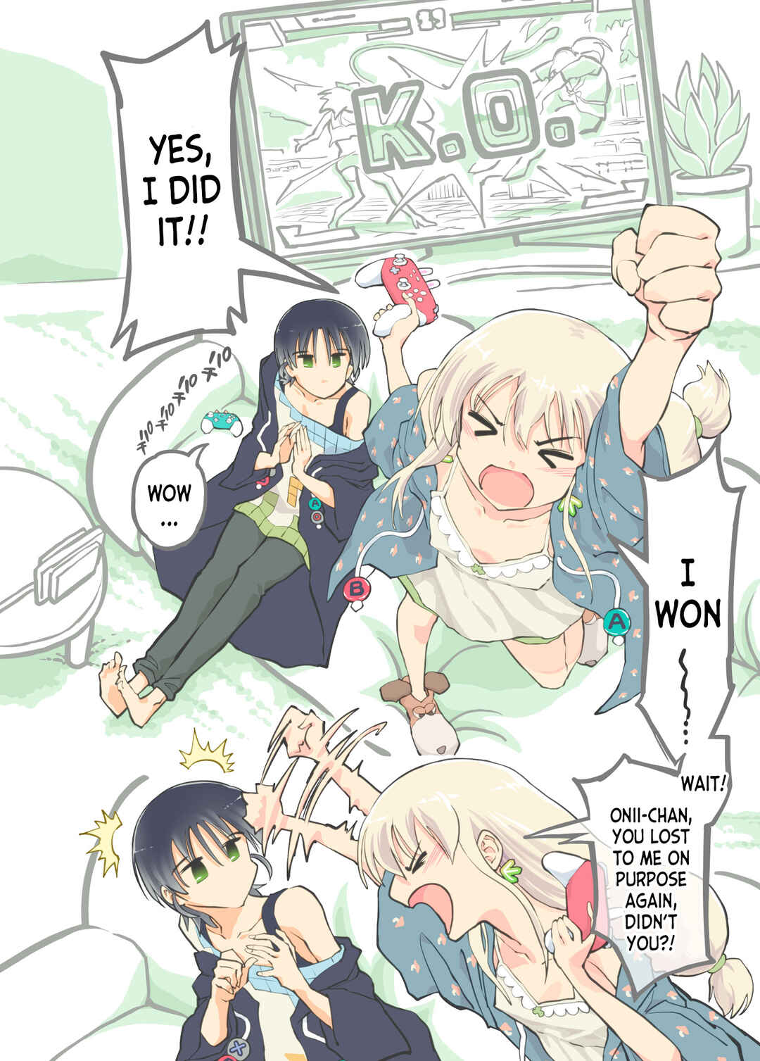 Page 3 Chapter Unknown_694d Pro Gamer Onii-chan no Zecchou RTA!