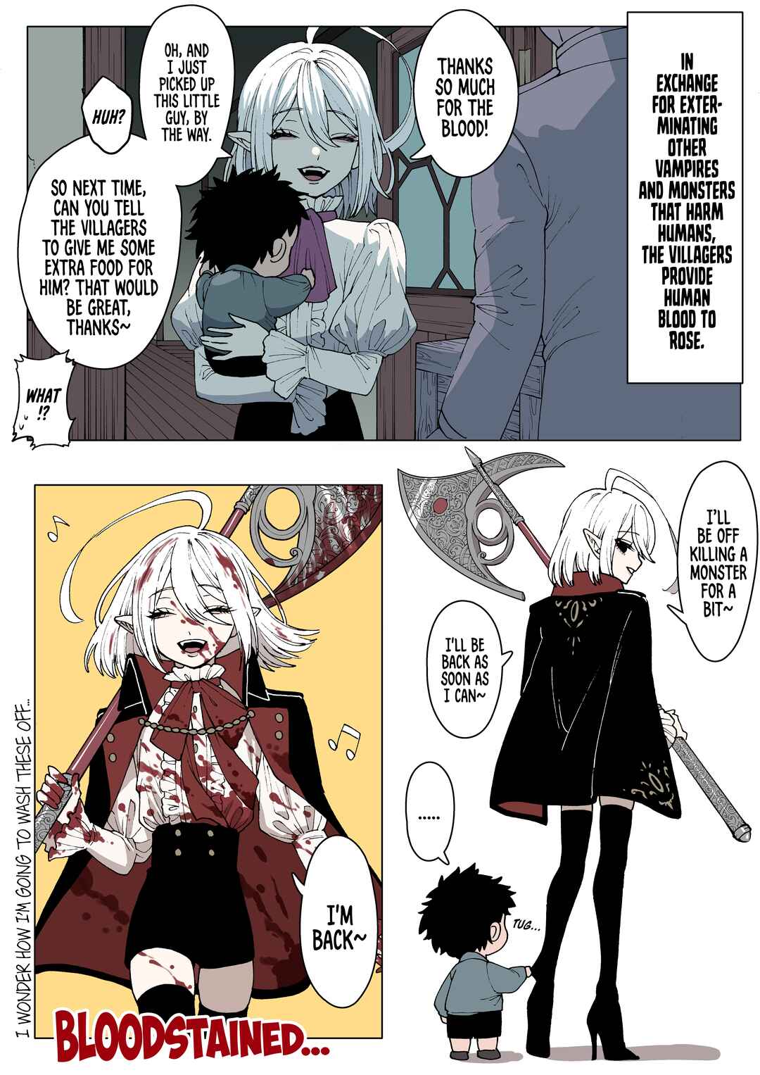 Page 2 Chapter 1 Vampire x Human BL