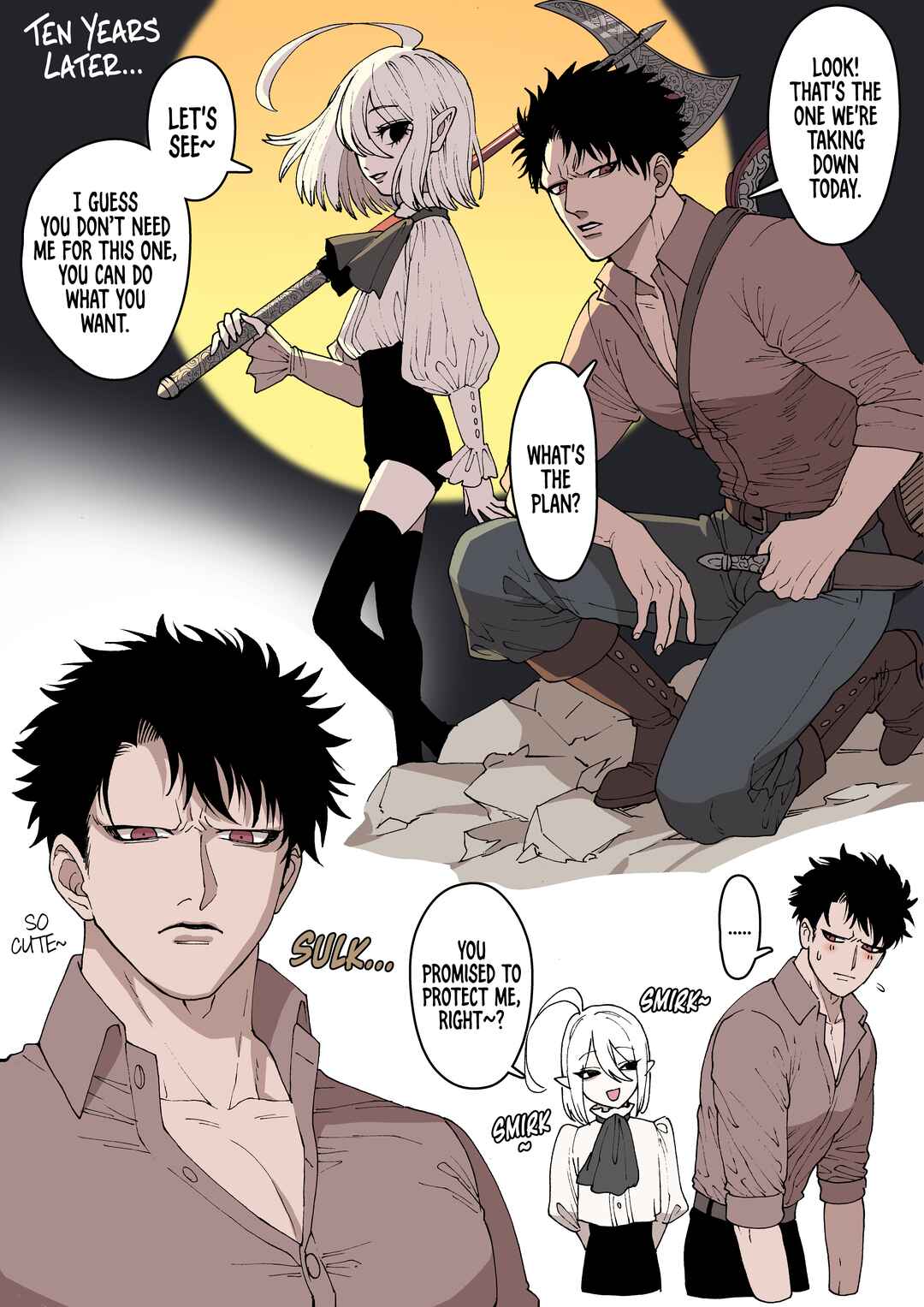 Page 4 Chapter 1 Vampire x Human BL