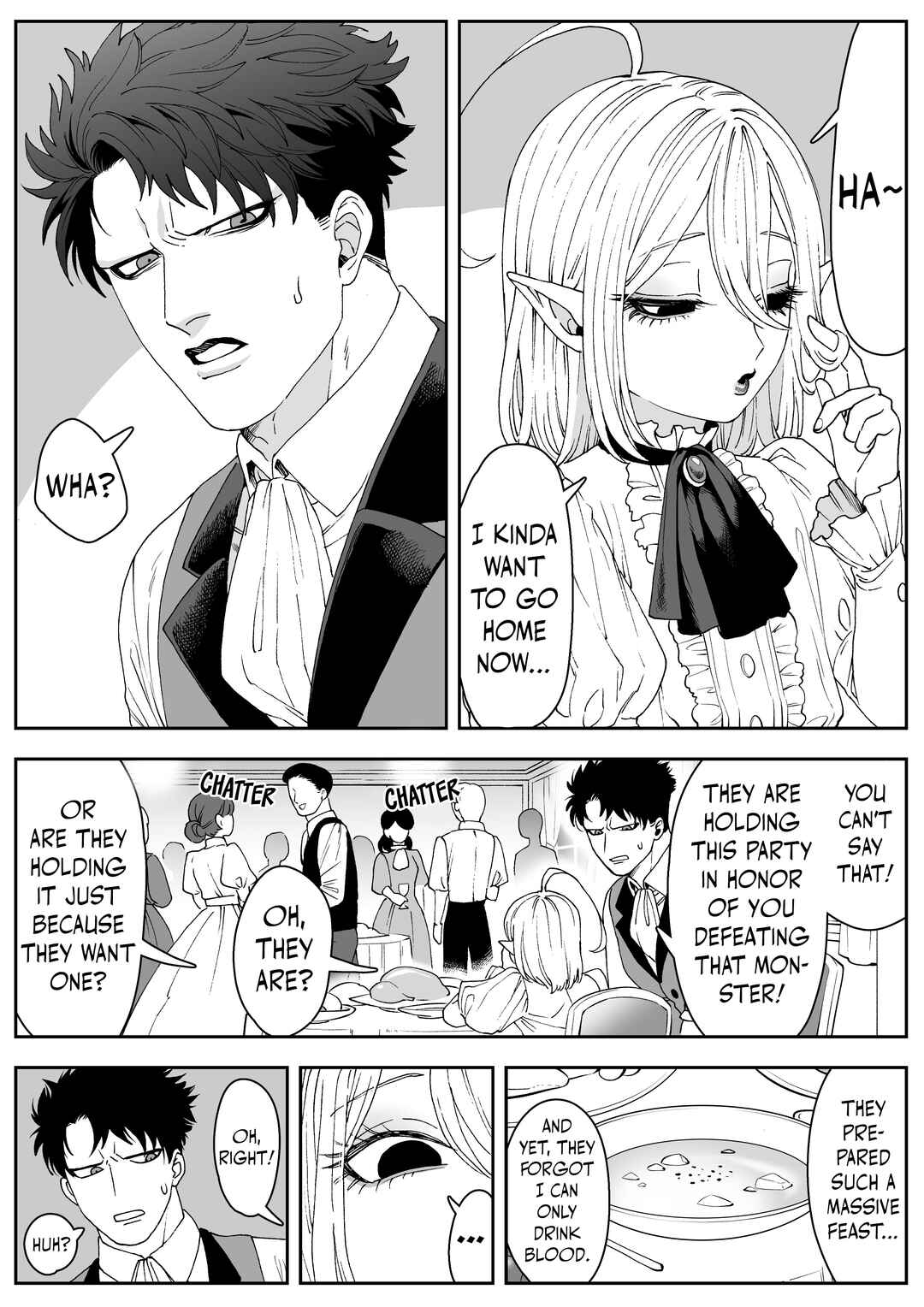 Page 1 Chapter 7 Vampire x Human BL