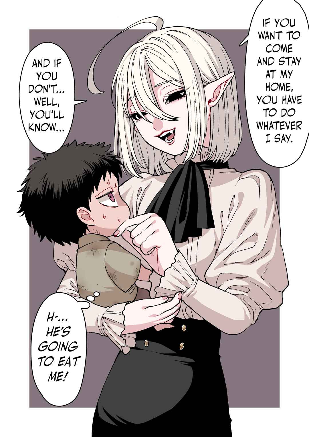 Page 1 Chapter 8 Vampire x Human BL