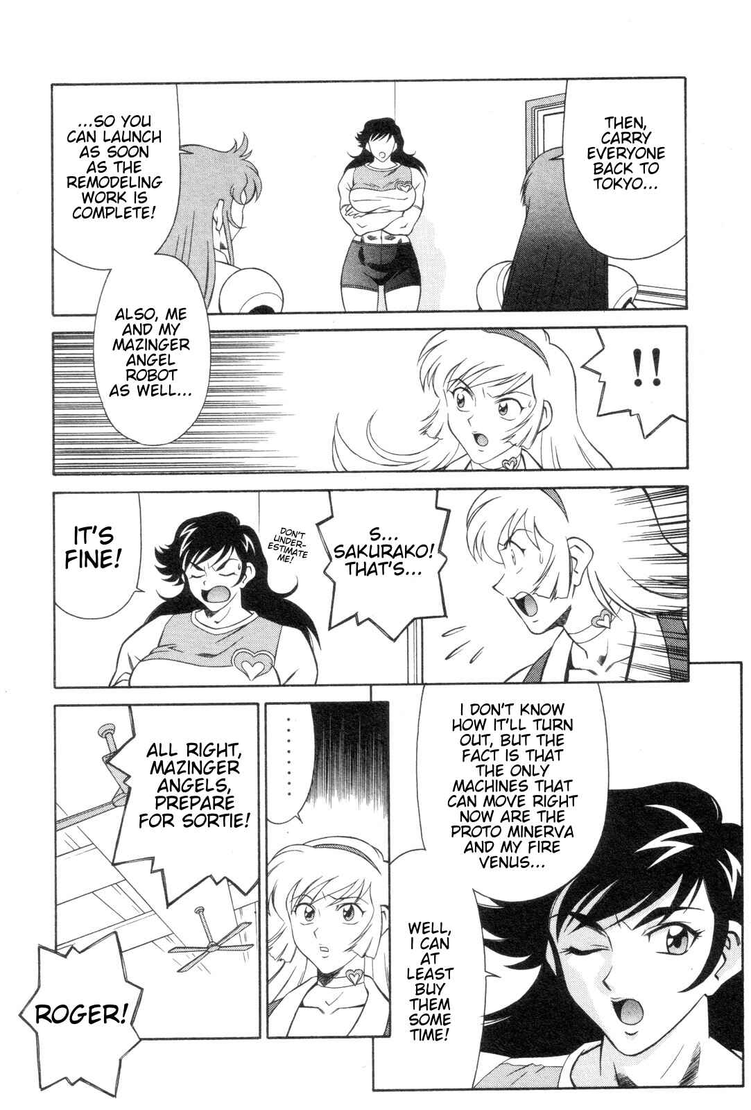 Page 10 Chapter 16 Mazinger Angels