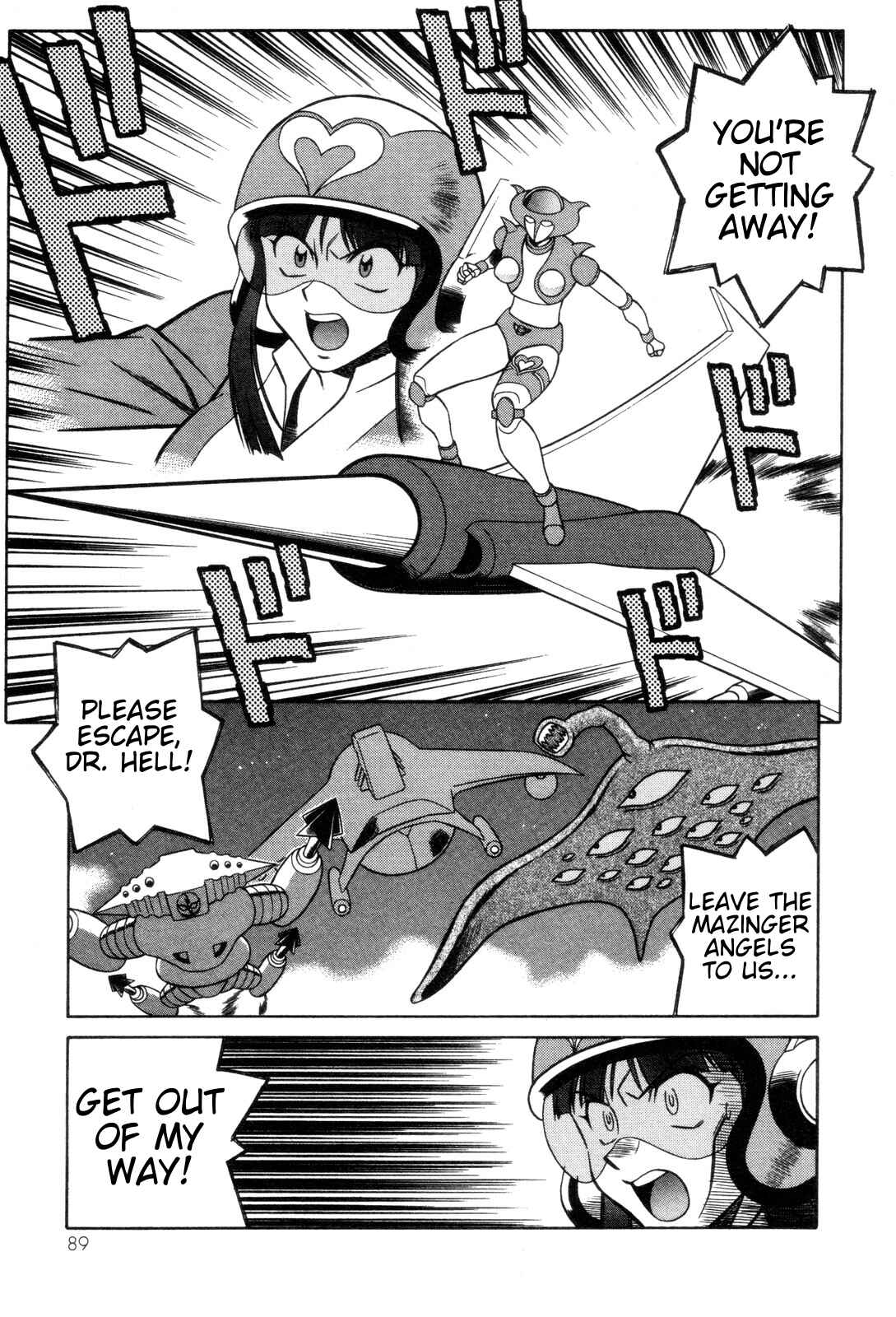 Page 25 Chapter 23 Mazinger Angels