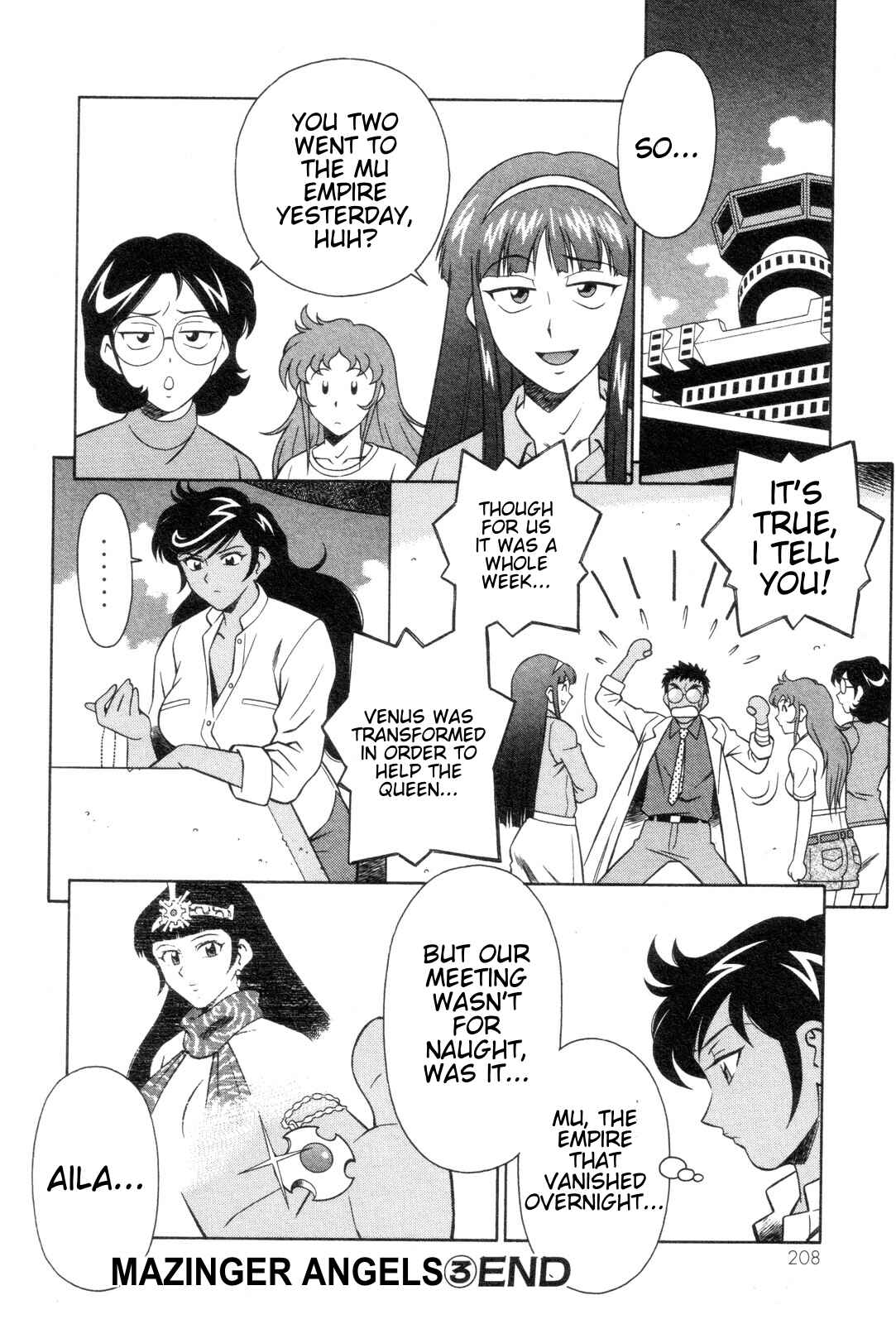 Page 34 Chapter 20 Mazinger Angels