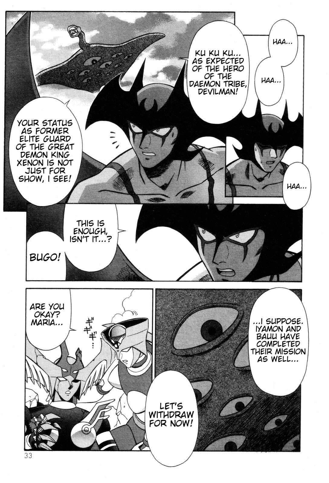 Page 33 Chapter 21 Mazinger Angels