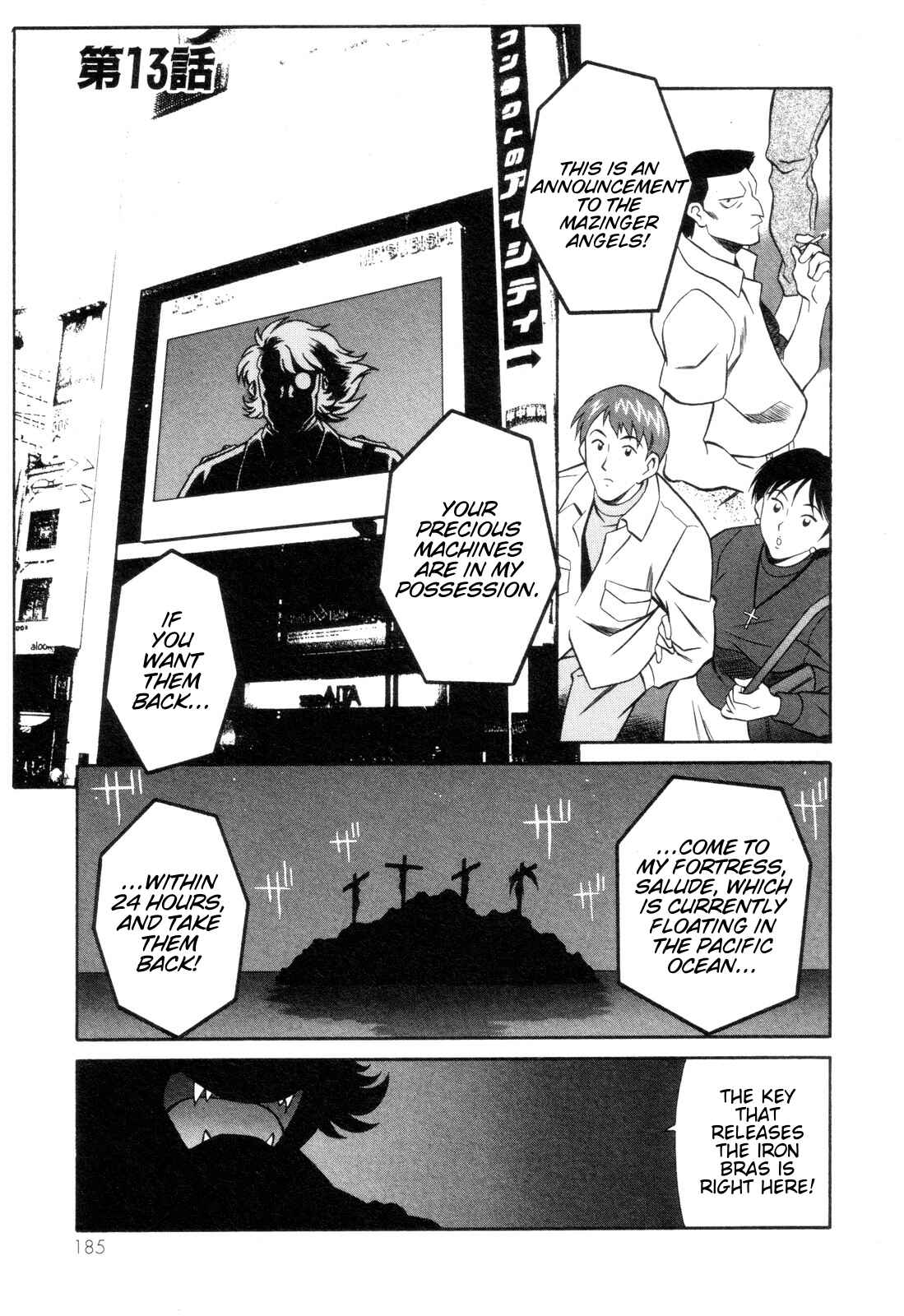Page 1 Chapter 13 Mazinger Angels