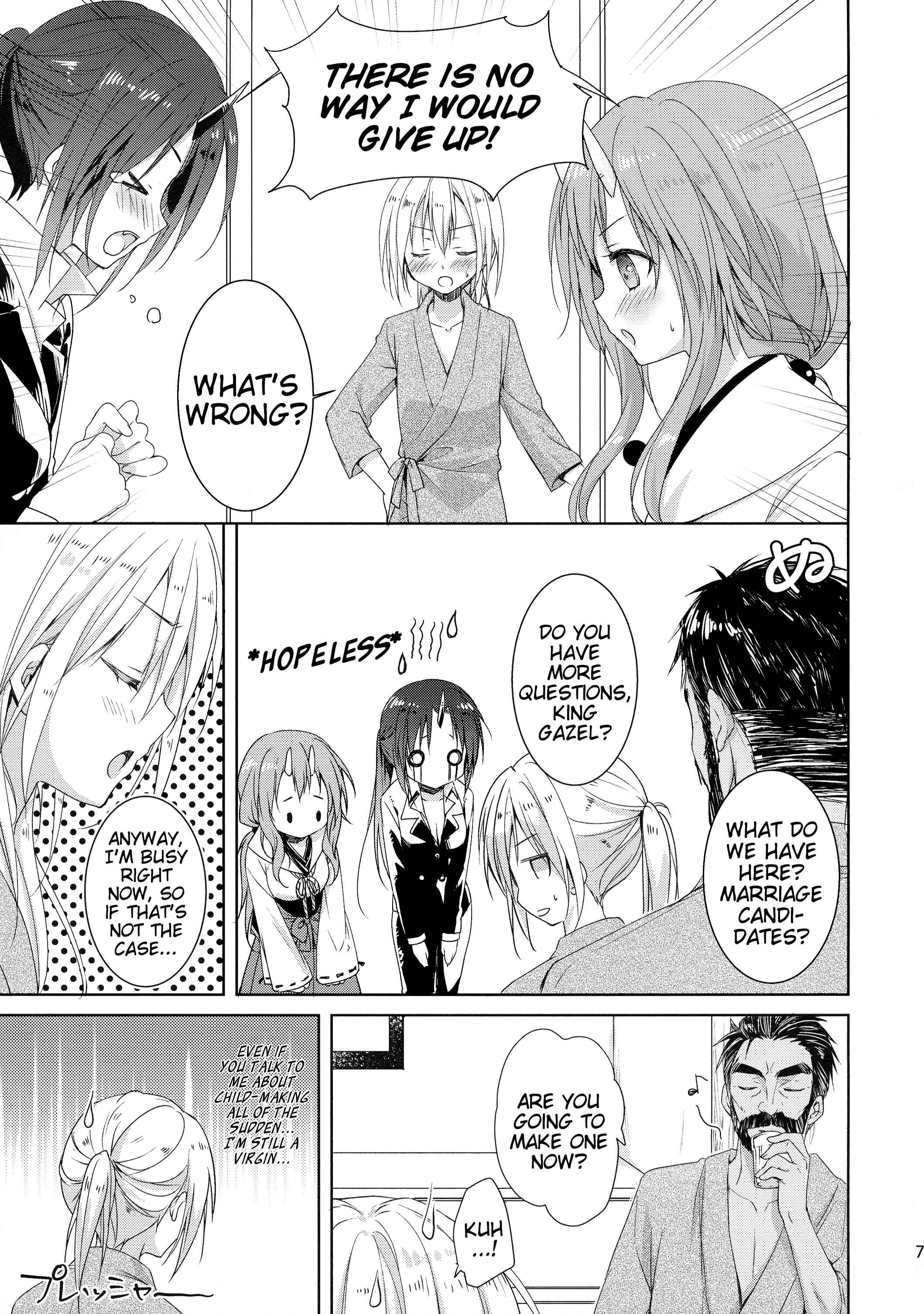 Page 7 Chapter Unknown_d4a3 Tensei Shitara Slime Datta Ken - Shuna wa Rimuru-sama no Kodomo ga Hoshi no desu! (Doujinshi)