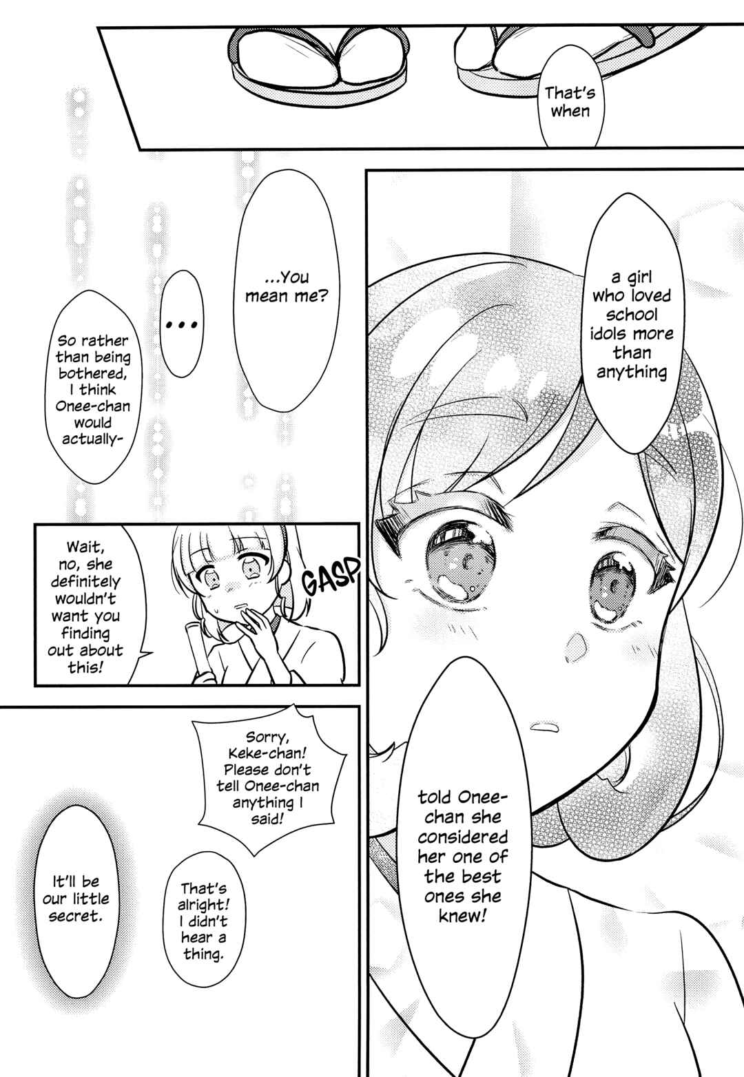 Page 10 Chapter 3 Love Live! Superstar!! - OneeBare! (Doujinshi)