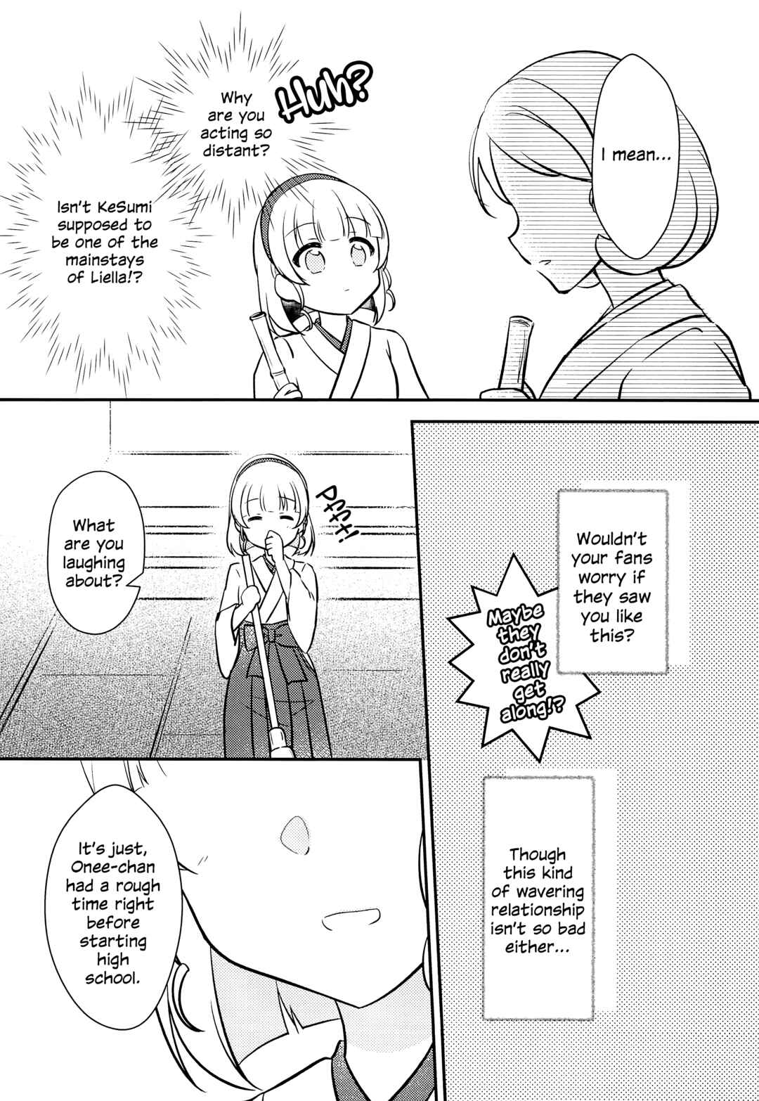 Page 8 Chapter 3 Love Live! Superstar!! - OneeBare! (Doujinshi)