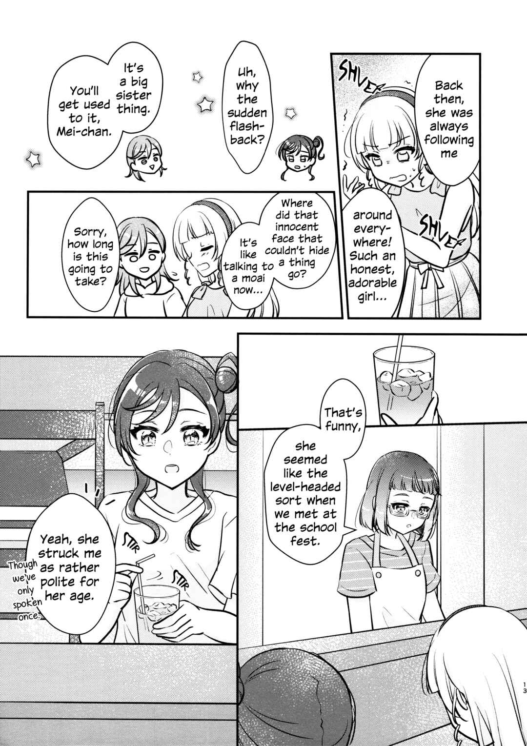 Page 12 Chapter 4 Love Live! Superstar!! - OneeBare! (Doujinshi)
