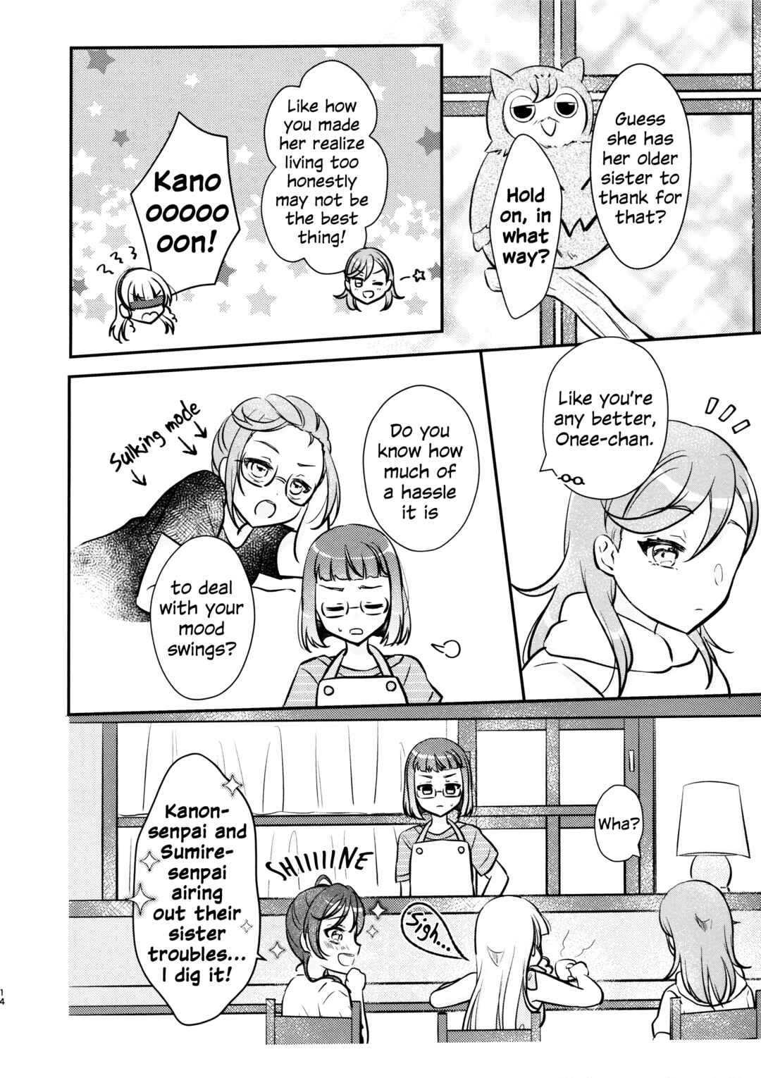 Page 13 Chapter 4 Love Live! Superstar!! - OneeBare! (Doujinshi)