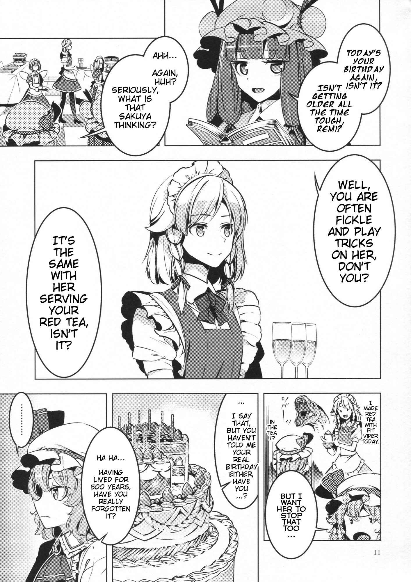 Page 10 Chapter Unknown_b164 Touhou - Happy Birthday Remilia (Doujinshi)