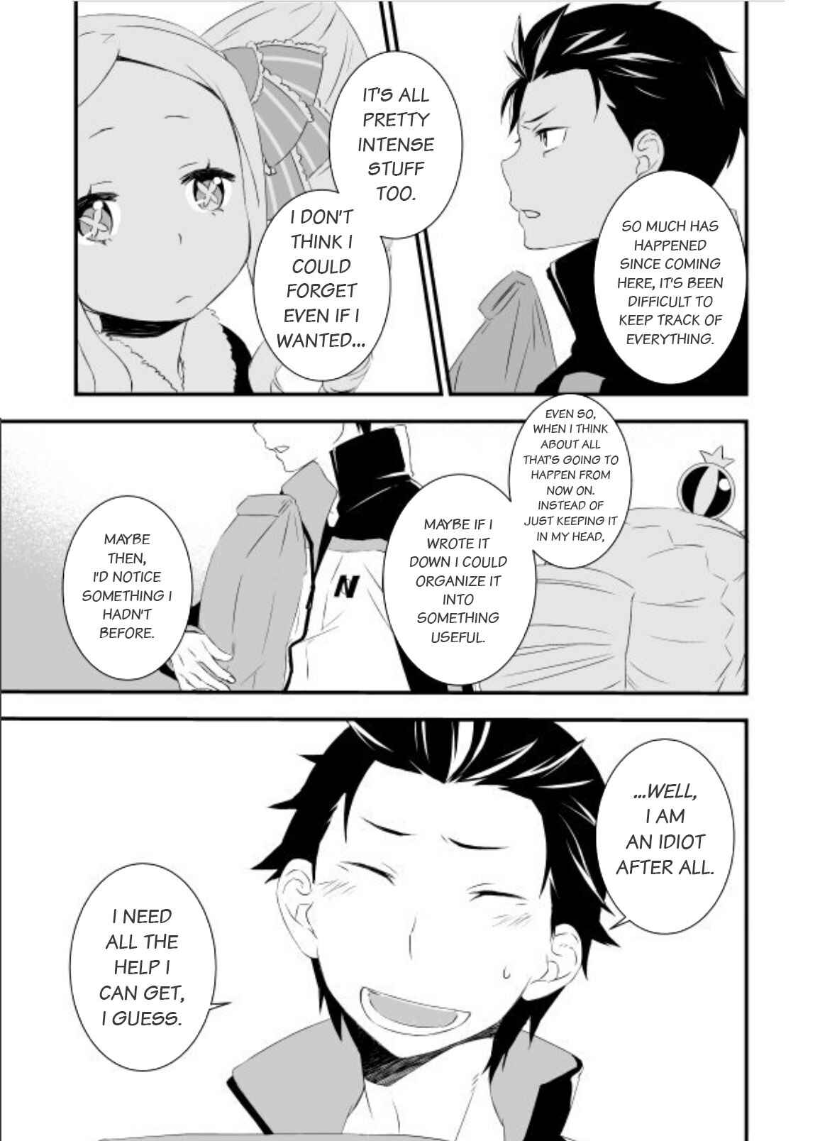 Page 10 Chapter 1 Re:Zero Kara Hajimeru Isekai Seikatsu - Natsuki Subaru to Beatrice no Fukuonsho (Doujinshi)