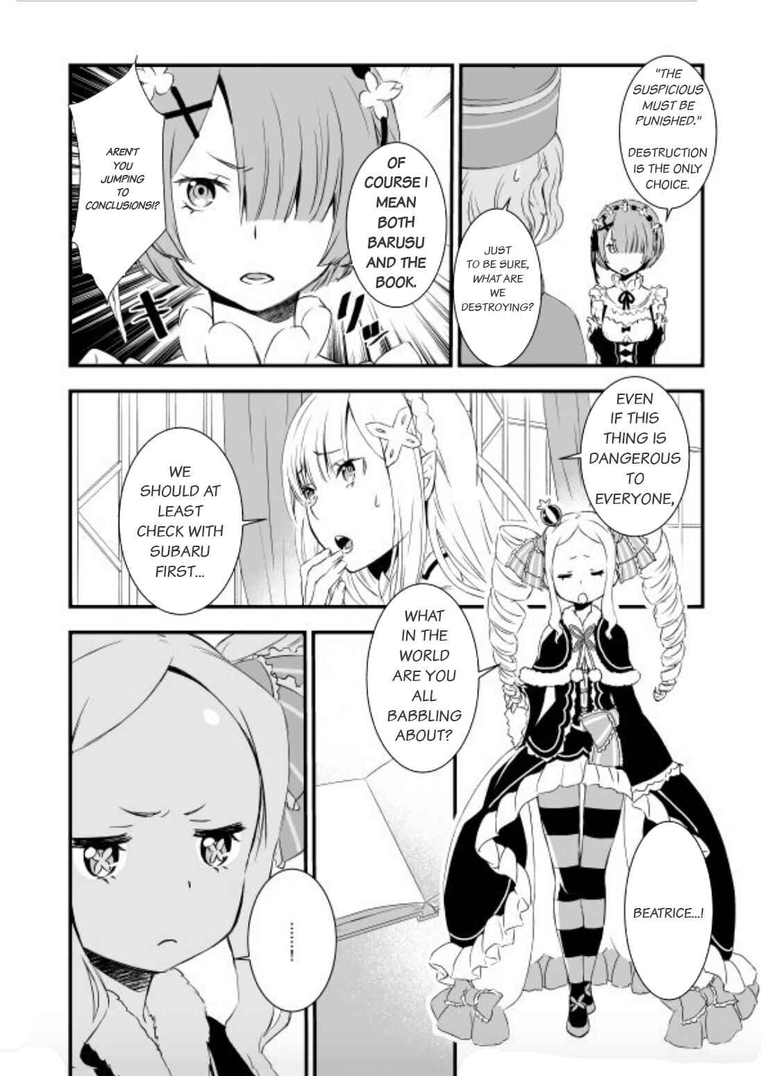 Page 3 Chapter 1 Re:Zero Kara Hajimeru Isekai Seikatsu - Natsuki Subaru to Beatrice no Fukuonsho (Doujinshi)