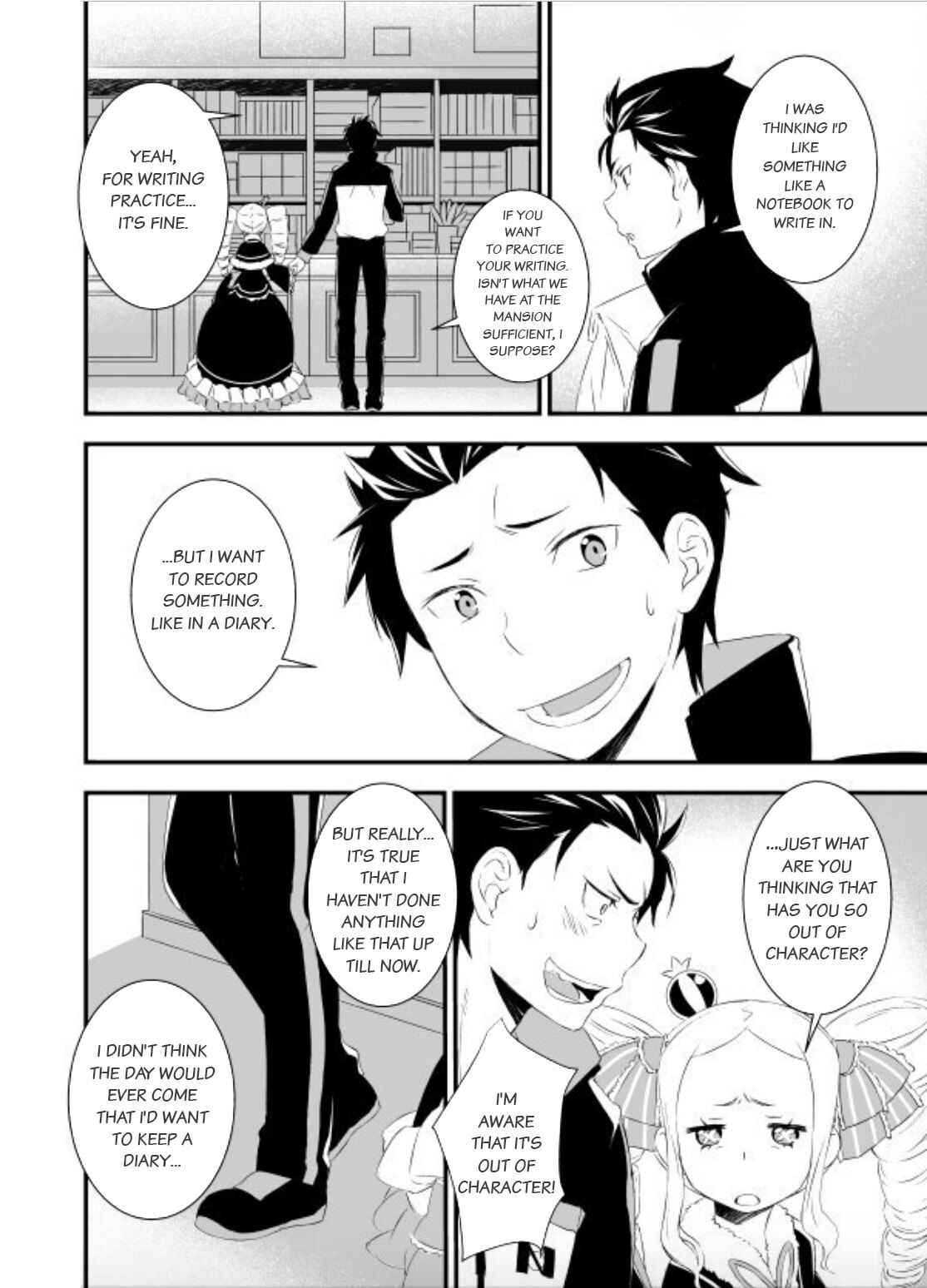 Page 9 Chapter 1 Re:Zero Kara Hajimeru Isekai Seikatsu - Natsuki Subaru to Beatrice no Fukuonsho (Doujinshi)