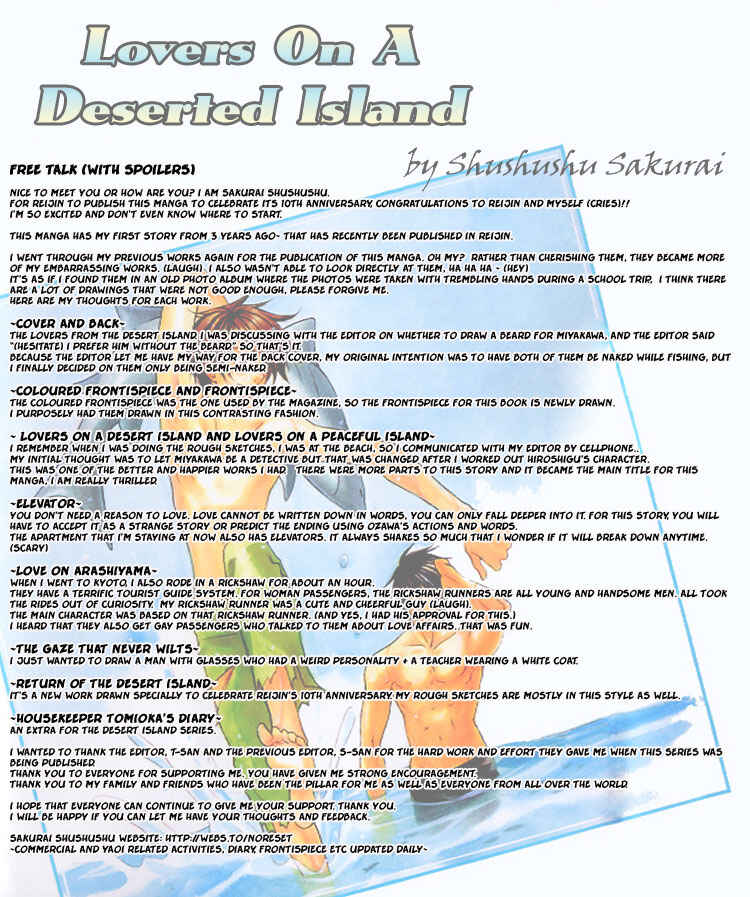 Page 10 Chapter 5.5 Lovers on a Desert Island