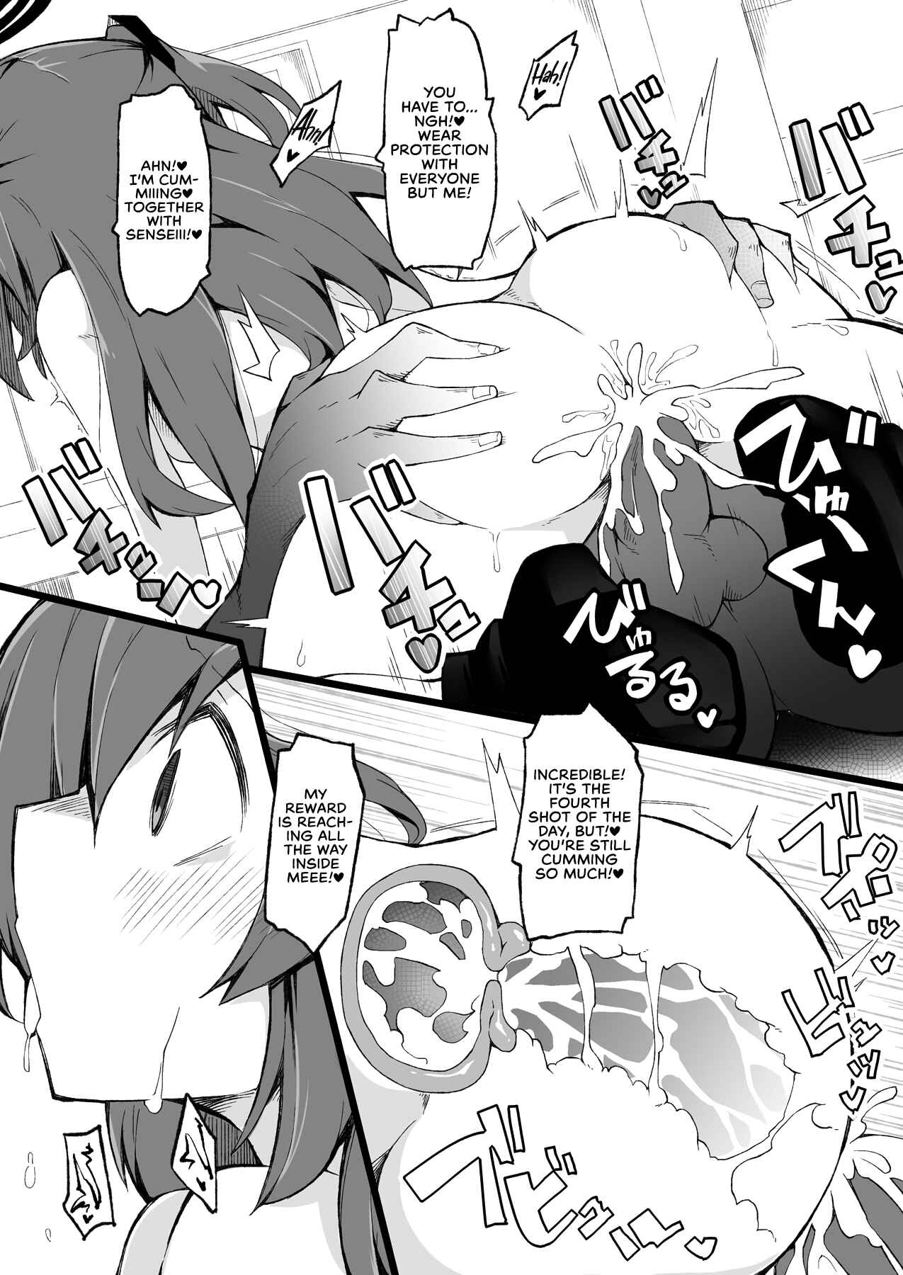Page 27 Chapter Unknown_cbdf Blue Archive - Sensei and Hayase Yuuka (Their Second Time)