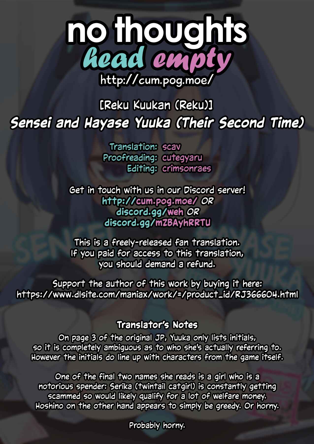 Page 33 Chapter Unknown_cbdf Blue Archive - Sensei and Hayase Yuuka (Their Second Time)
