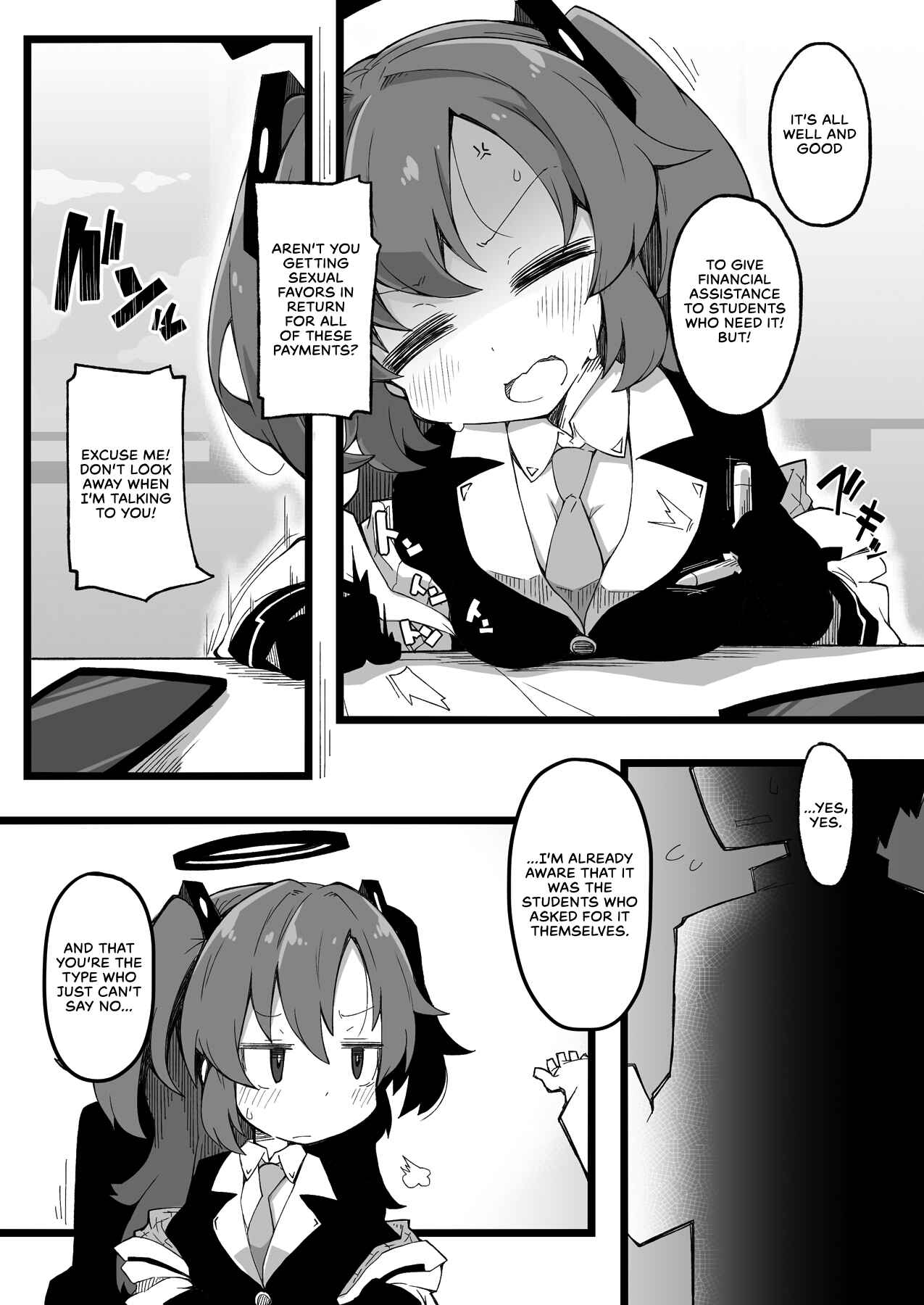 Page 4 Chapter Unknown_cbdf Blue Archive - Sensei and Hayase Yuuka (Their Second Time)