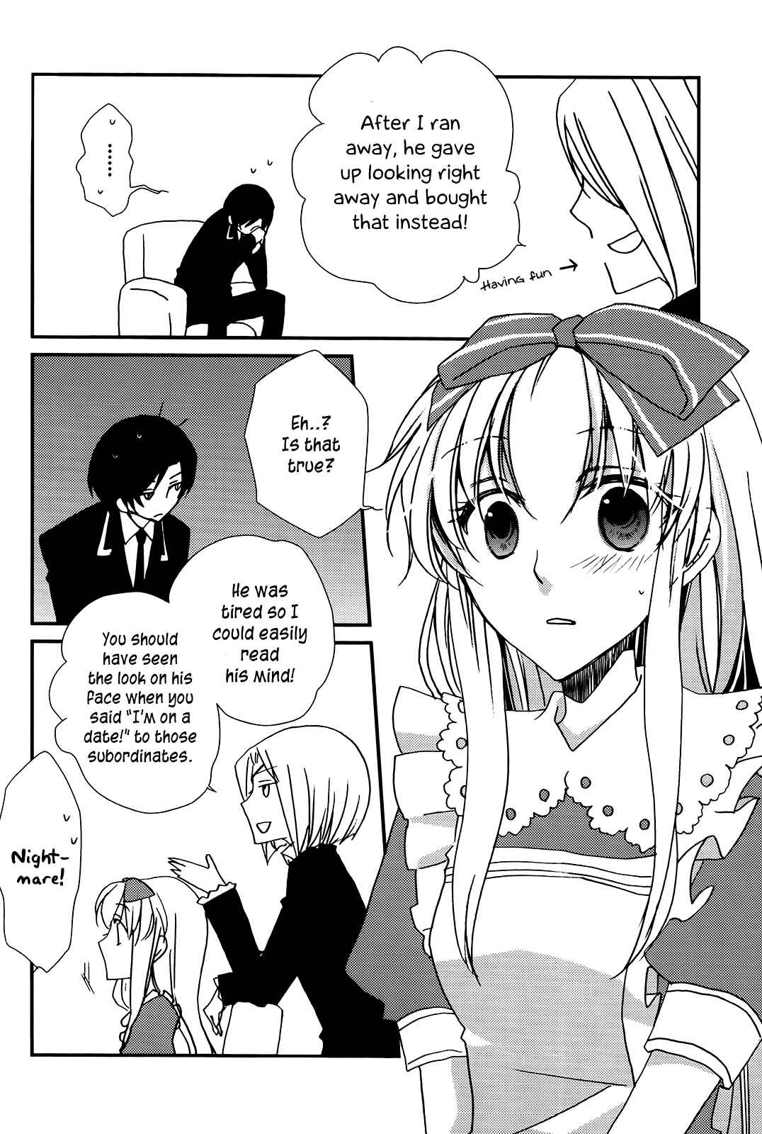 Page 23 Chapter Unknown_e051 Clover no Kuni no Alice - Snow Crystal (Doujinshi)
