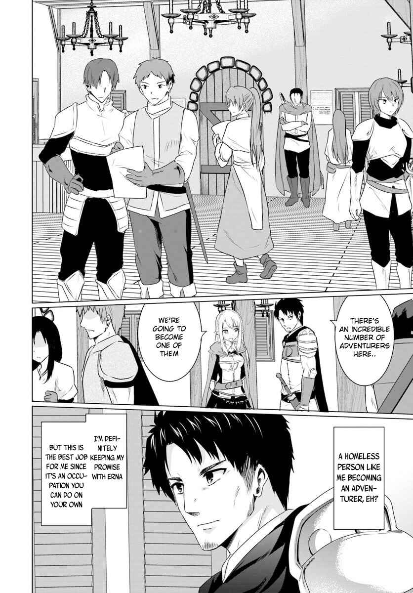 Page 9 Chapter 7.1 Homeless Tensei ~Isekai de Jiyuu Sugiru Jikyuu Jisoku Seikatsu~