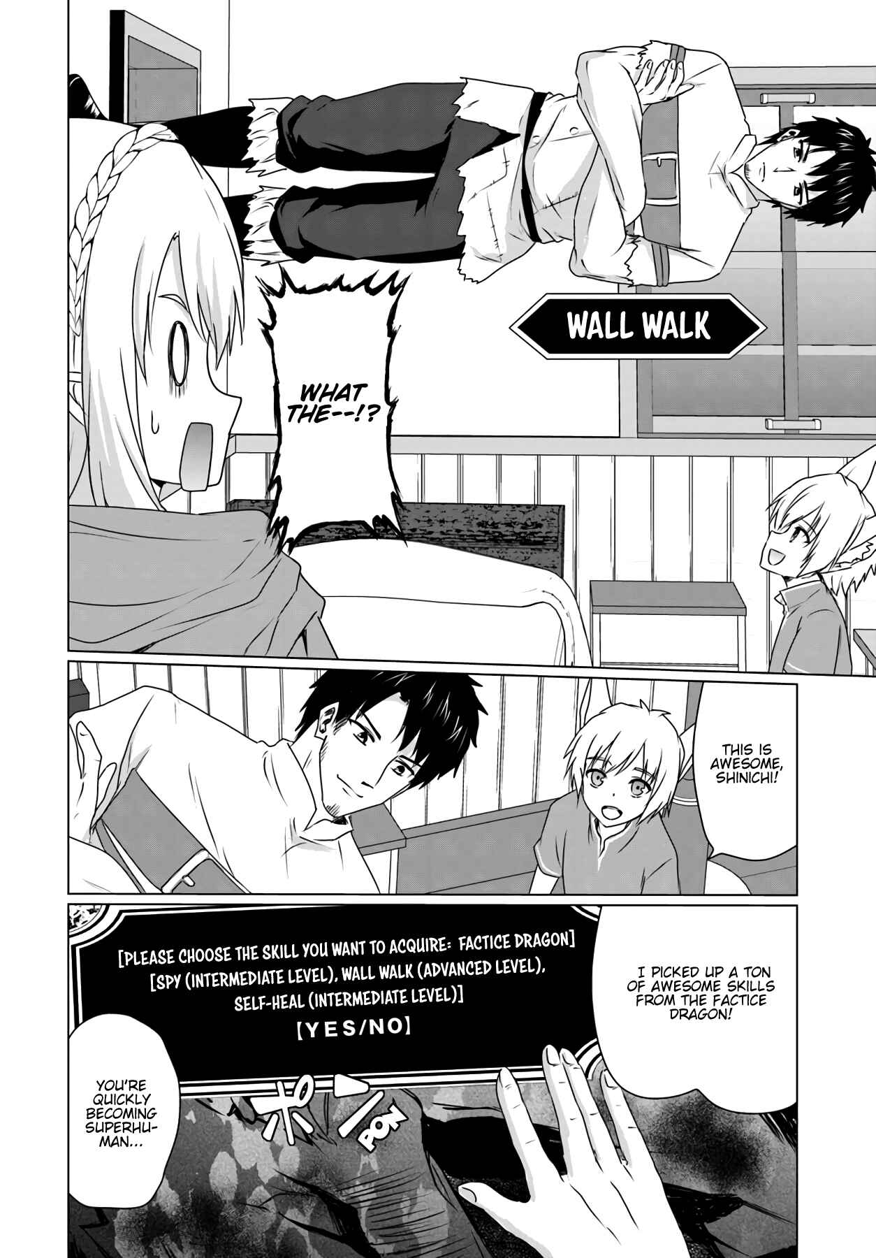 Page 3 Chapter 9.1 Homeless Tensei ~Isekai de Jiyuu Sugiru Jikyuu Jisoku Seikatsu~