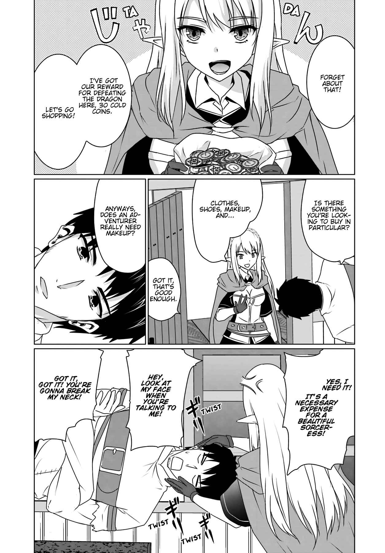 Page 4 Chapter 9.1 Homeless Tensei ~Isekai de Jiyuu Sugiru Jikyuu Jisoku Seikatsu~