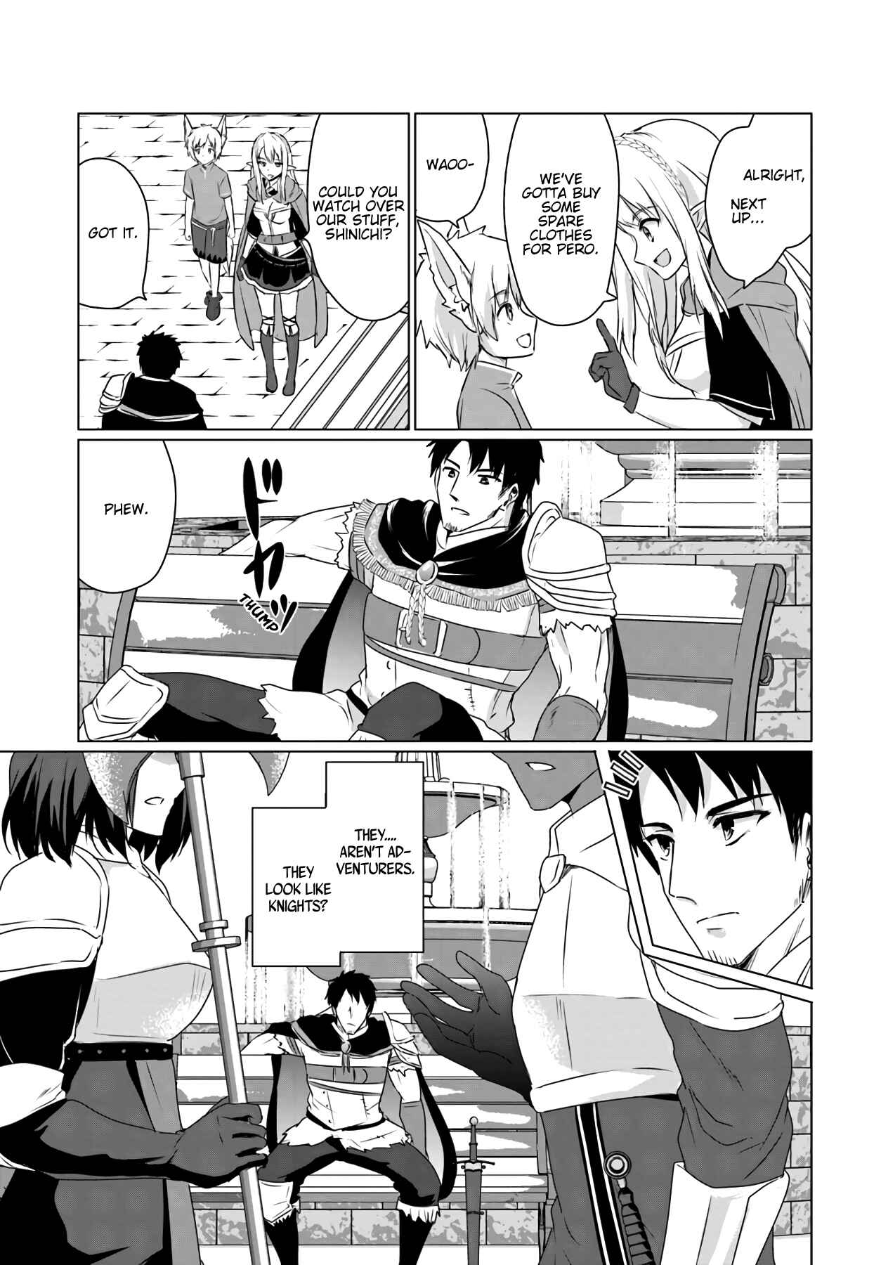 Page 6 Chapter 9.1 Homeless Tensei ~Isekai de Jiyuu Sugiru Jikyuu Jisoku Seikatsu~