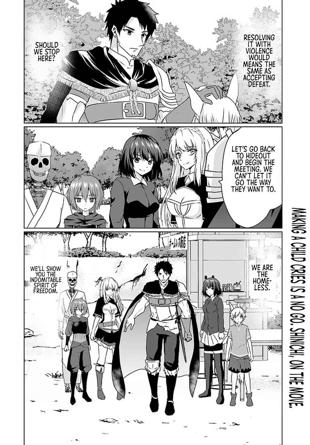 Page 28 Chapter 23.2 Homeless Tensei ~Isekai de Jiyuu Sugiru Jikyuu Jisoku Seikatsu~