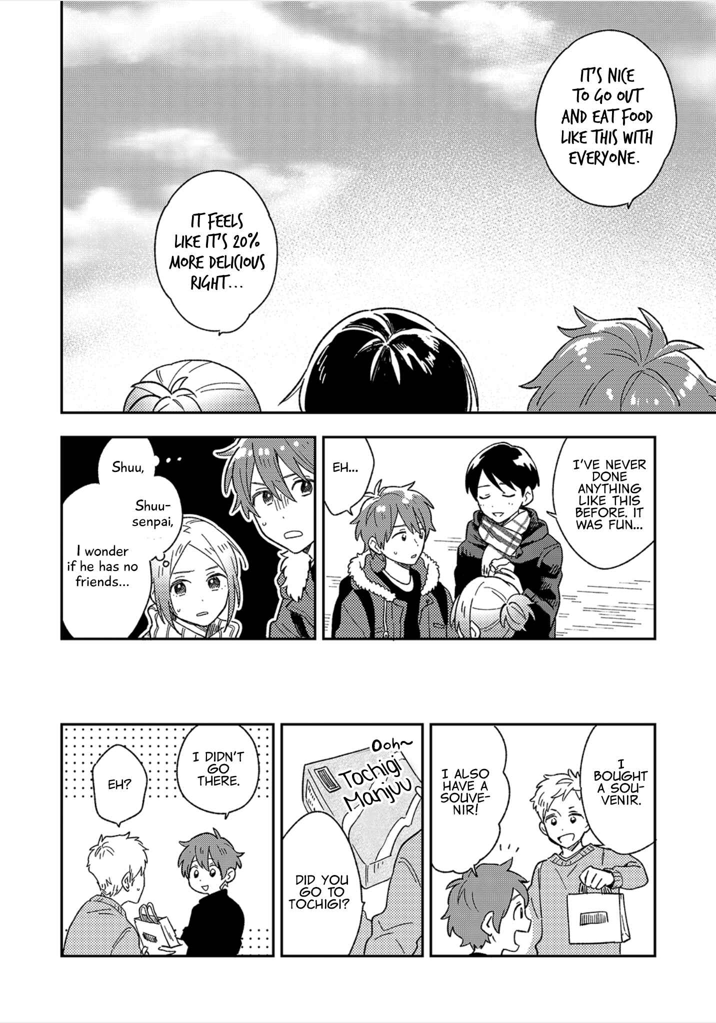 Page 11 Chapter 7 Danshi Koukousei wa Kyou mo Onaka ga Suiteiru
