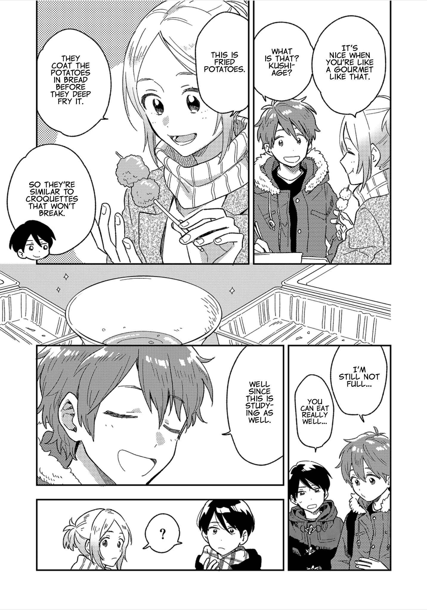 Page 6 Chapter 7 Danshi Koukousei wa Kyou mo Onaka ga Suiteiru