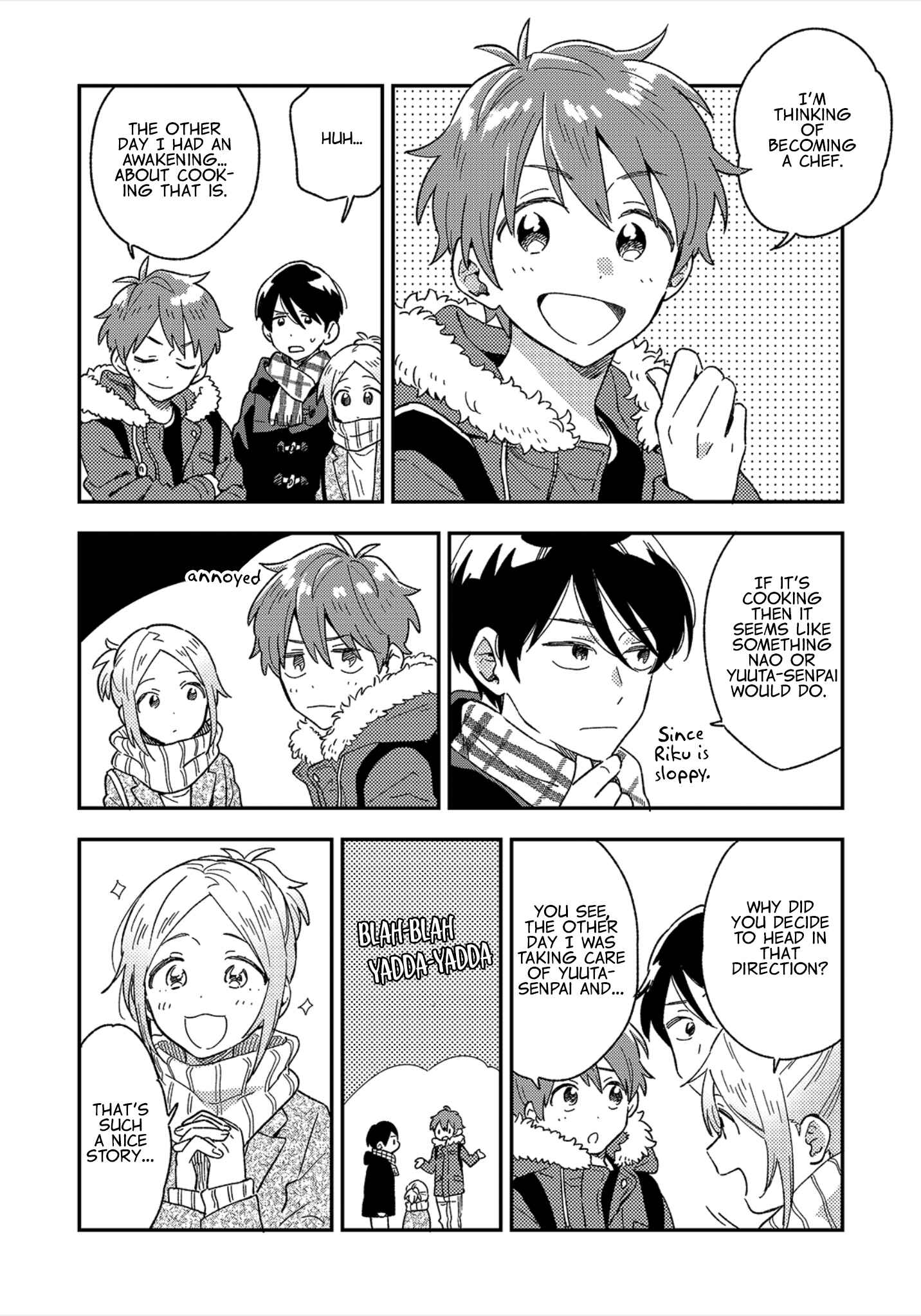 Page 7 Chapter 7 Danshi Koukousei wa Kyou mo Onaka ga Suiteiru