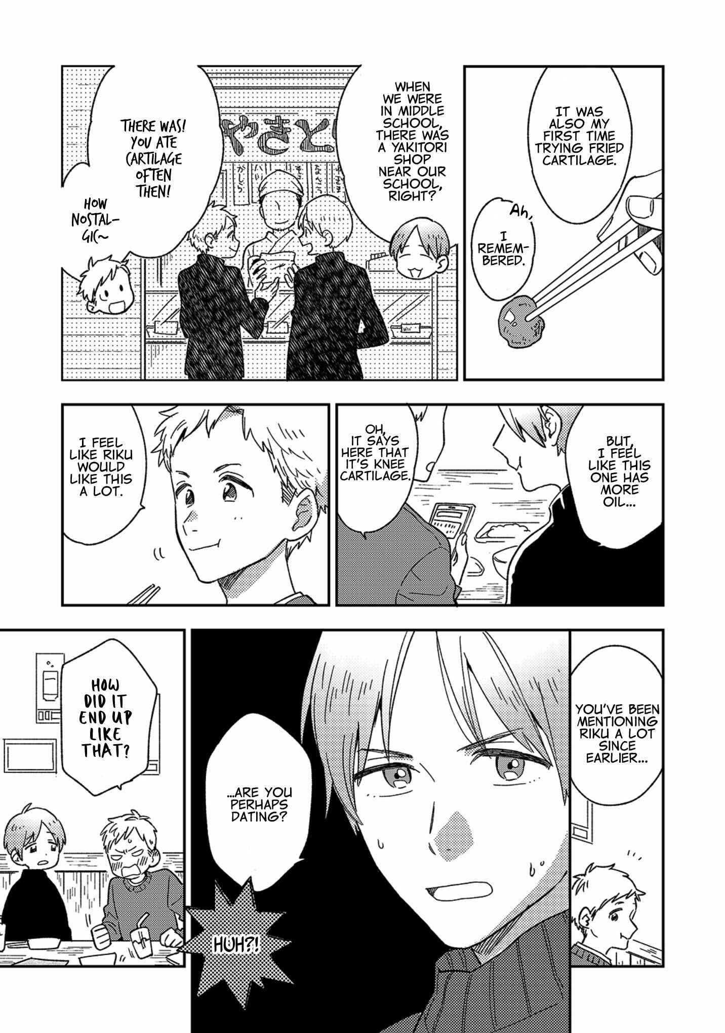 Page 10 Chapter 8 Danshi Koukousei wa Kyou mo Onaka ga Suiteiru