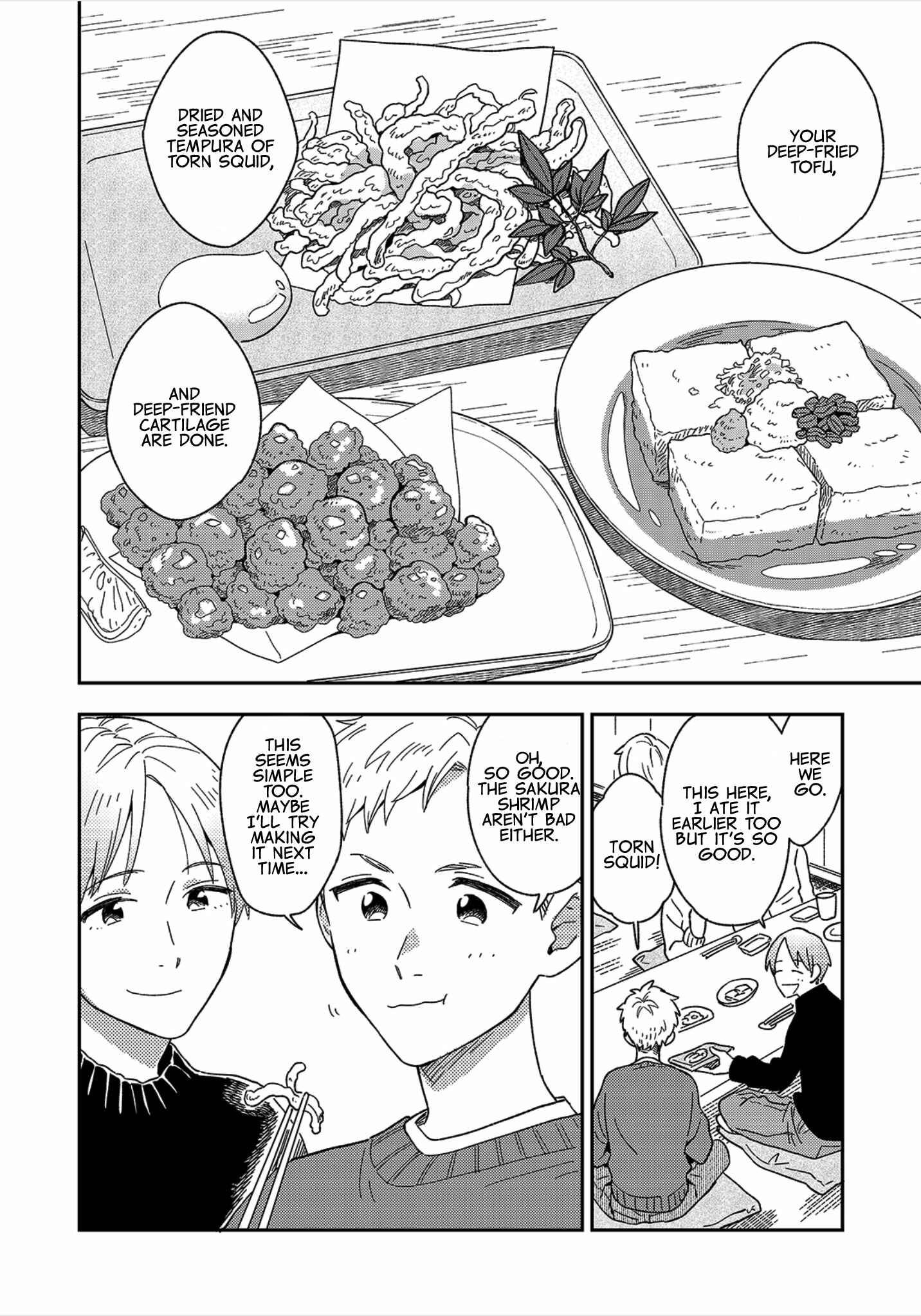 Page 9 Chapter 8 Danshi Koukousei wa Kyou mo Onaka ga Suiteiru