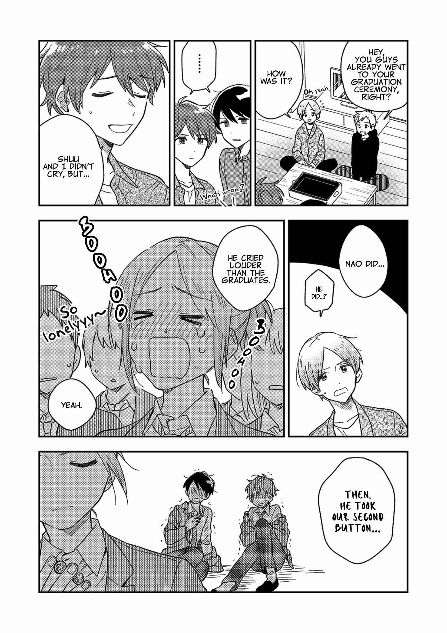 Page 13 Chapter 14 Danshi Koukousei wa Kyou mo Onaka ga Suiteiru
