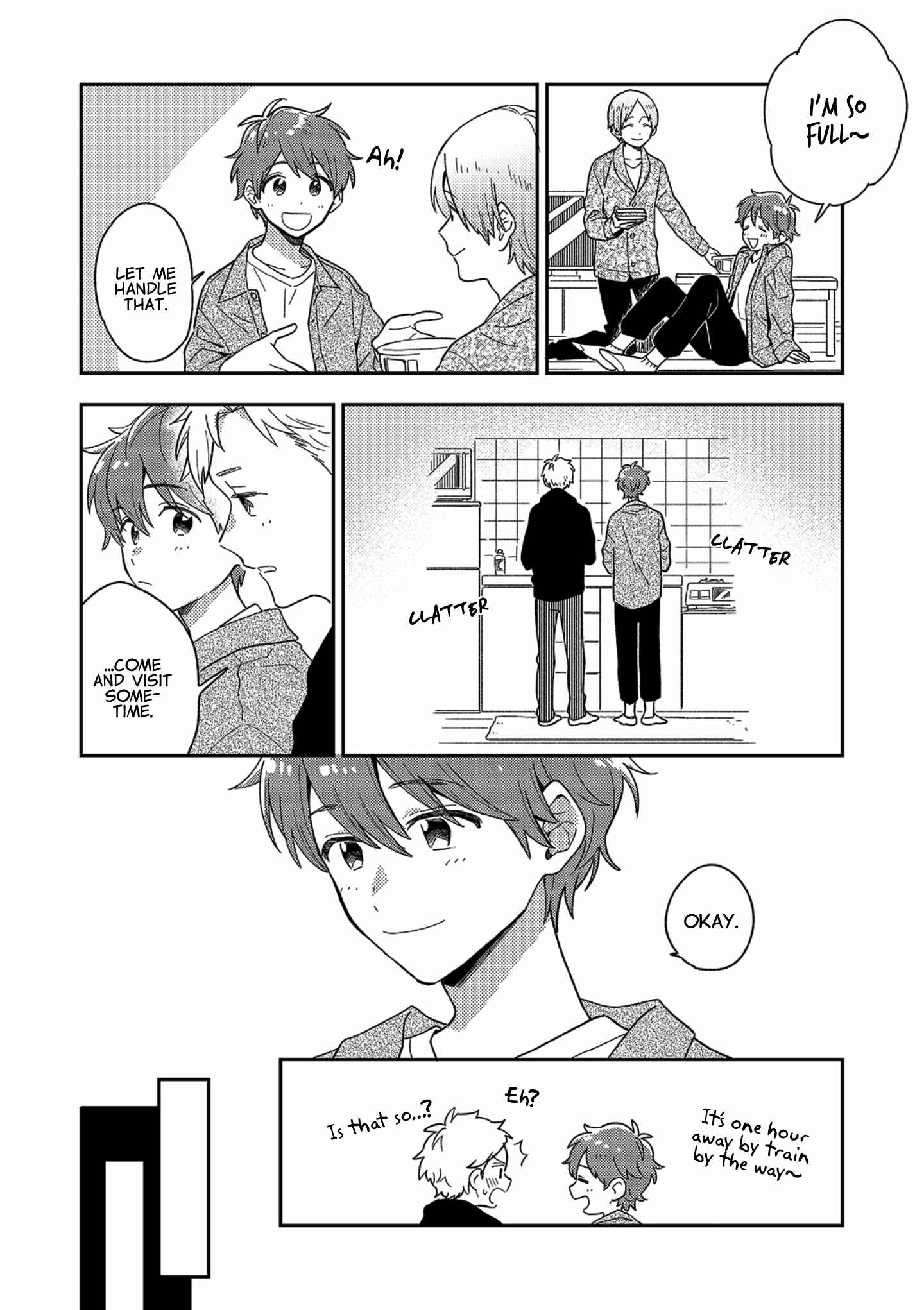 Page 15 Chapter 14 Danshi Koukousei wa Kyou mo Onaka ga Suiteiru
