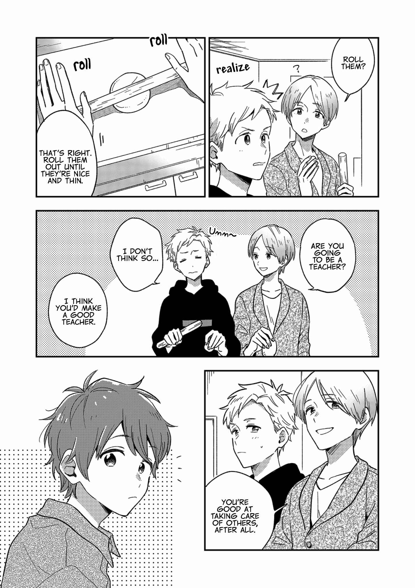 Page 6 Chapter 14 Danshi Koukousei wa Kyou mo Onaka ga Suiteiru