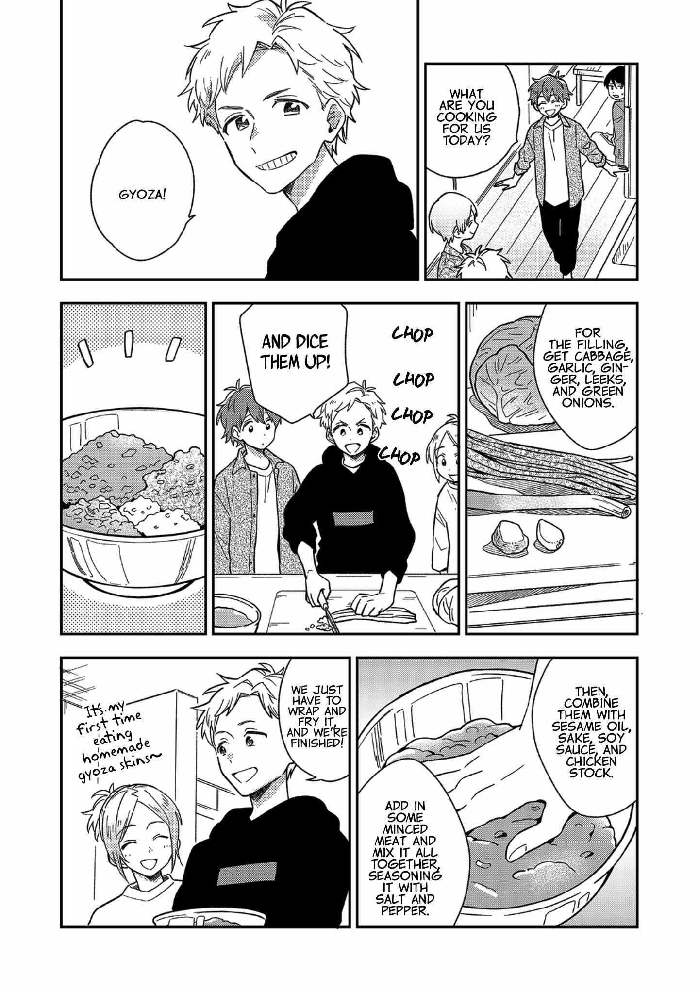 Page 7 Chapter 14 Danshi Koukousei wa Kyou mo Onaka ga Suiteiru