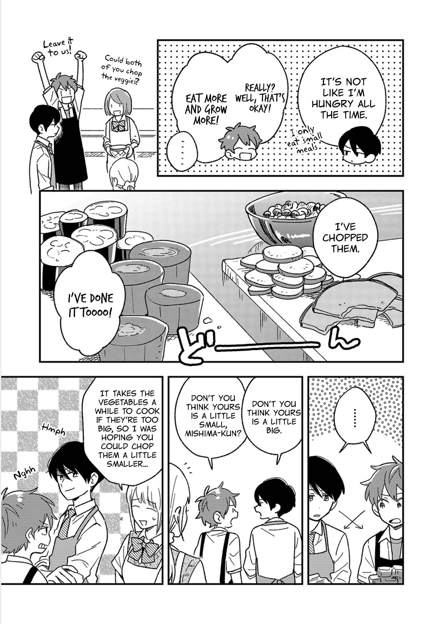 Page 5 Chapter 2 Danshi Koukousei wa Kyou mo Onaka ga Suiteiru