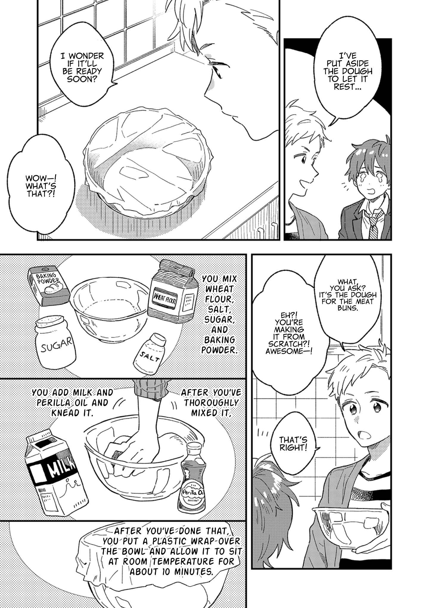 Page 5 Chapter 4 Danshi Koukousei wa Kyou mo Onaka ga Suiteiru