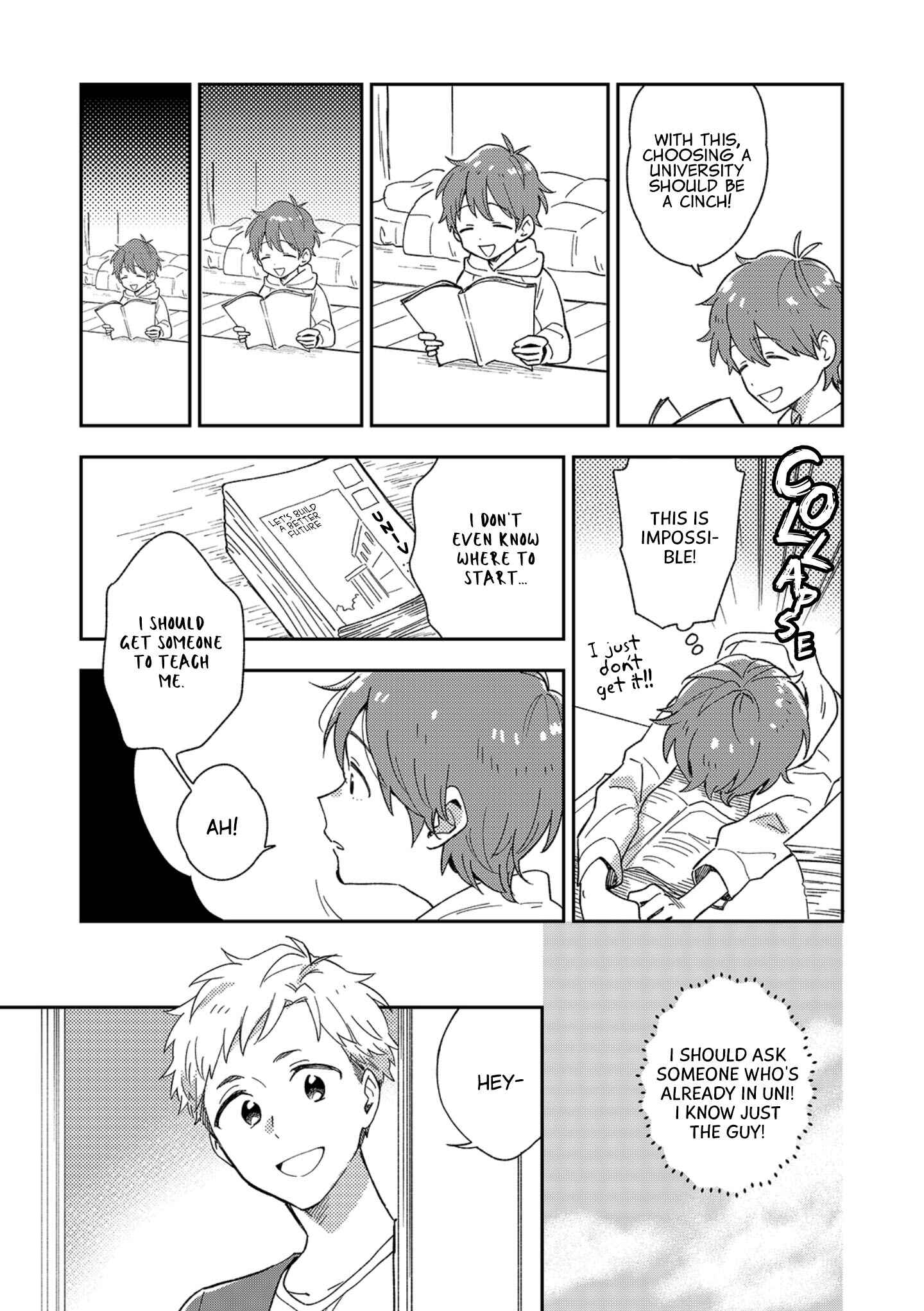 Page 4 Chapter 10 Danshi Koukousei wa Kyou mo Onaka ga Suiteiru