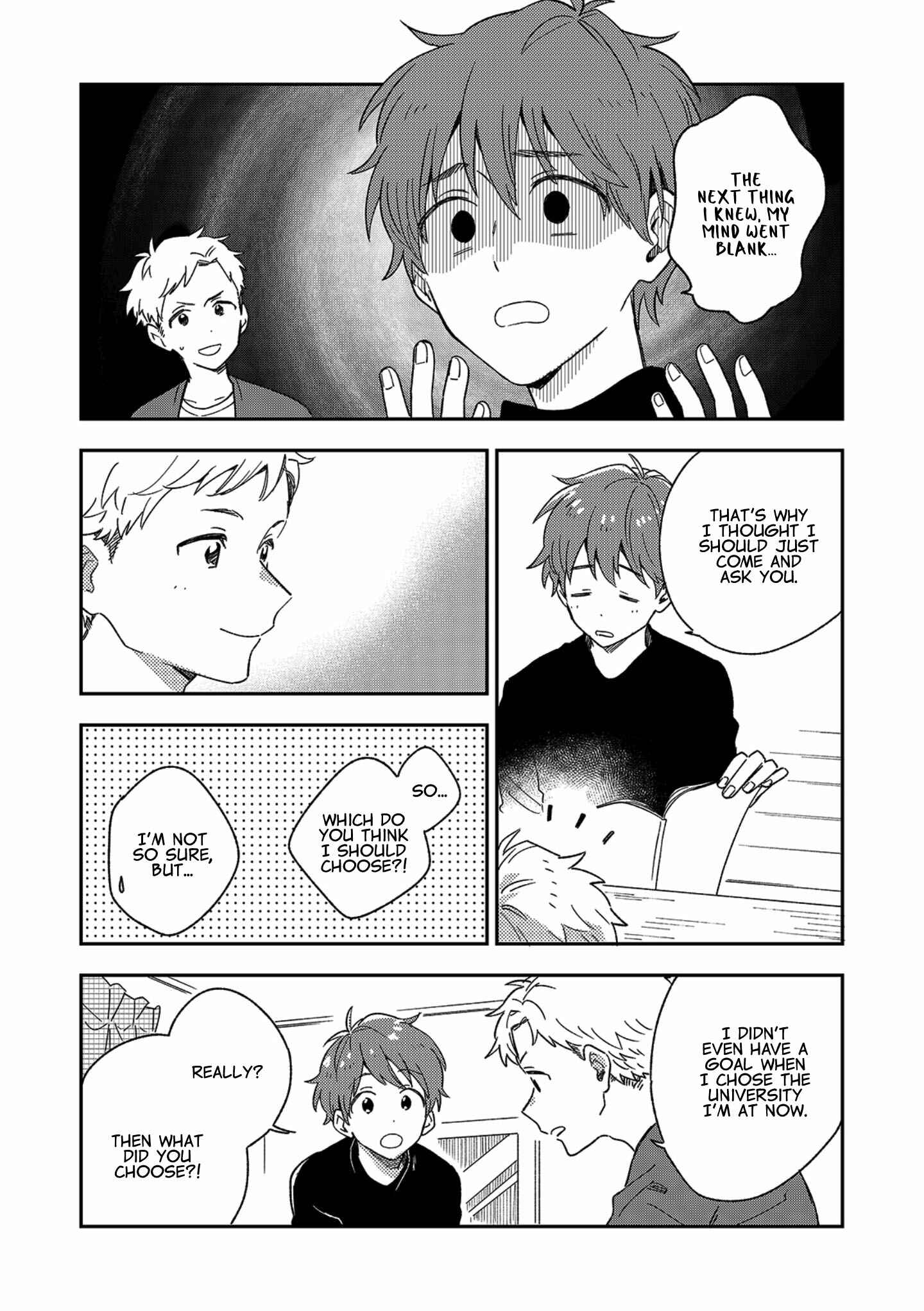 Page 6 Chapter 10 Danshi Koukousei wa Kyou mo Onaka ga Suiteiru