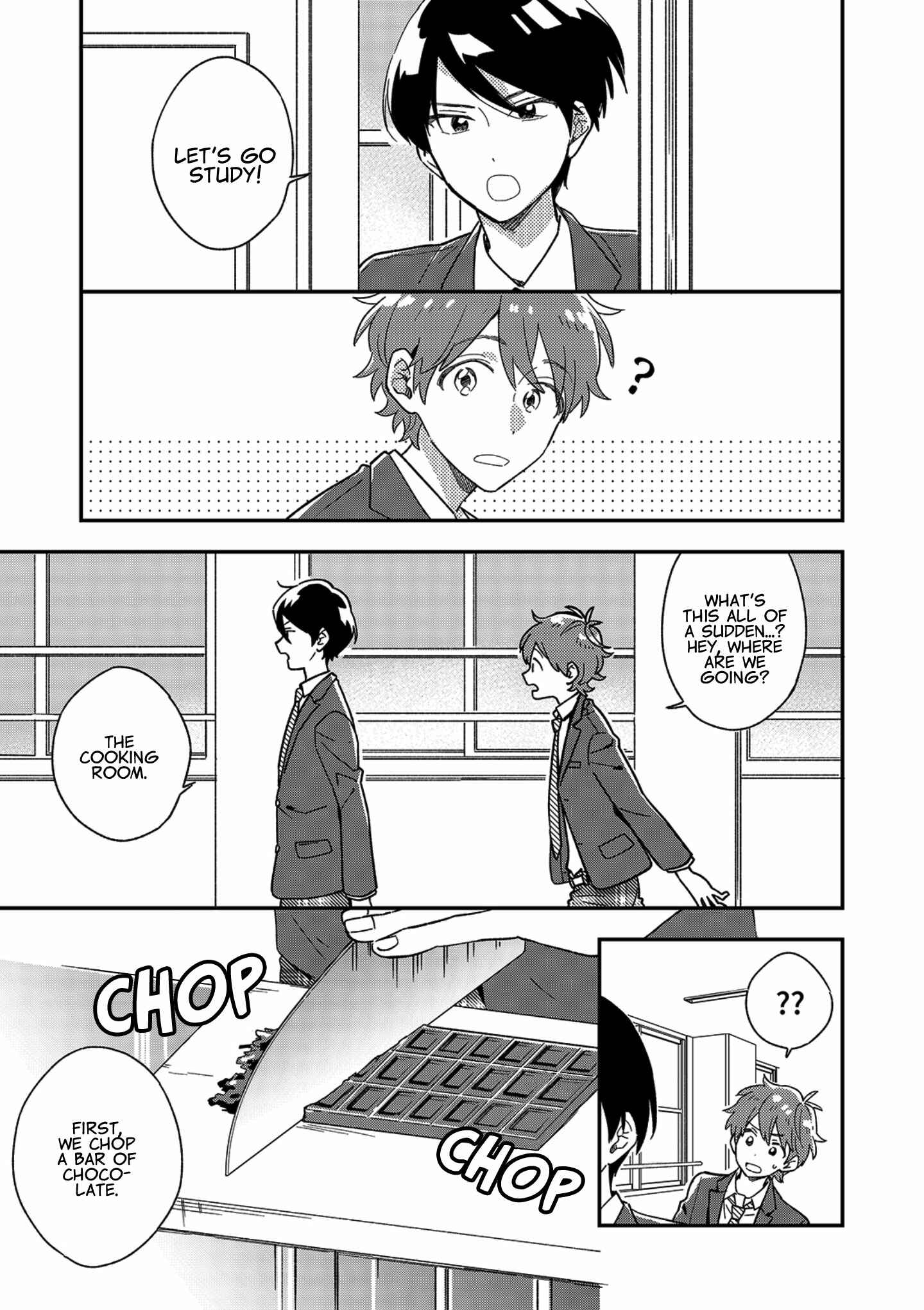 Page 10 Chapter 12 Danshi Koukousei wa Kyou mo Onaka ga Suiteiru